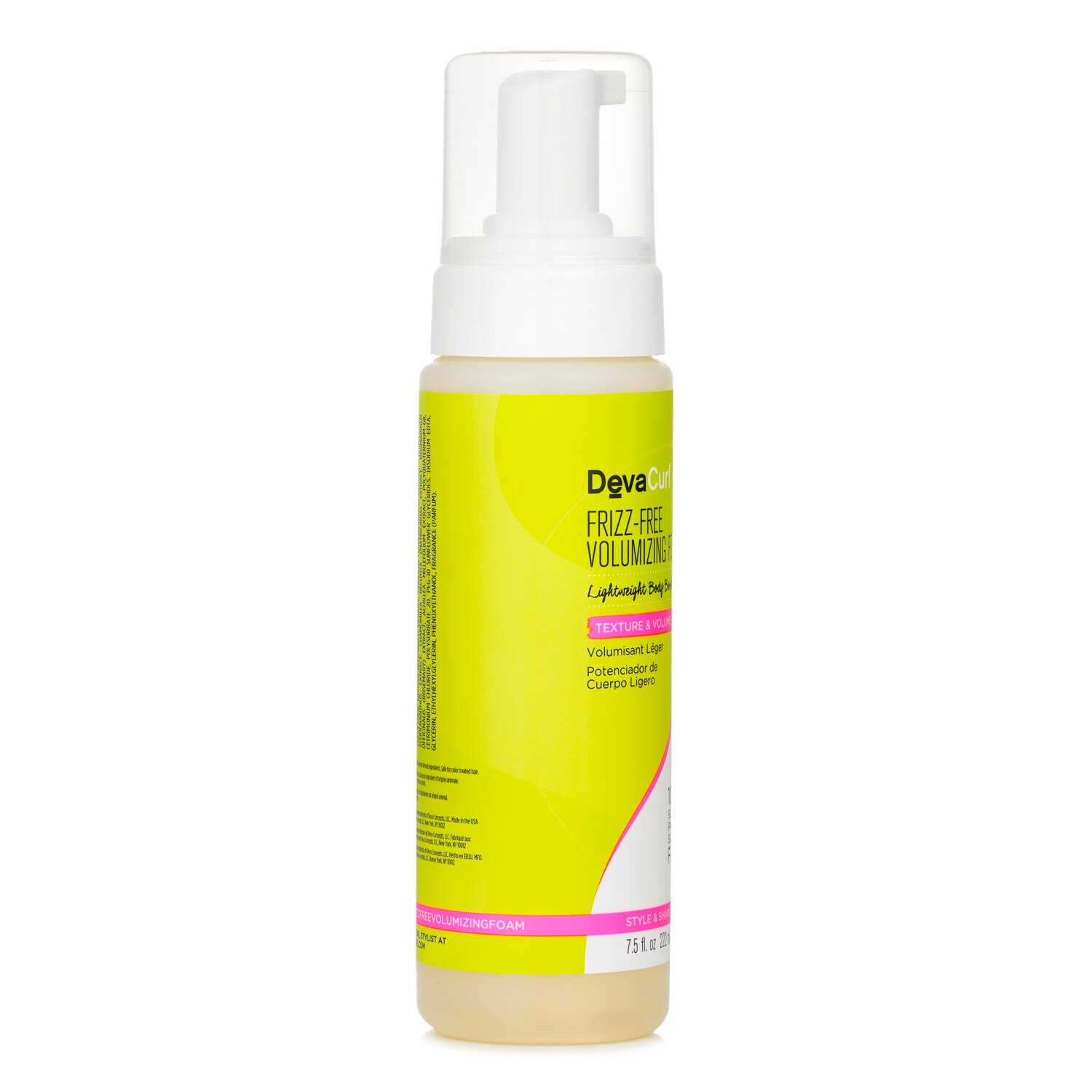 DevaCurl رغوة مكثفة مضادة للتناثر DevaCurl 222ml/7.5oz