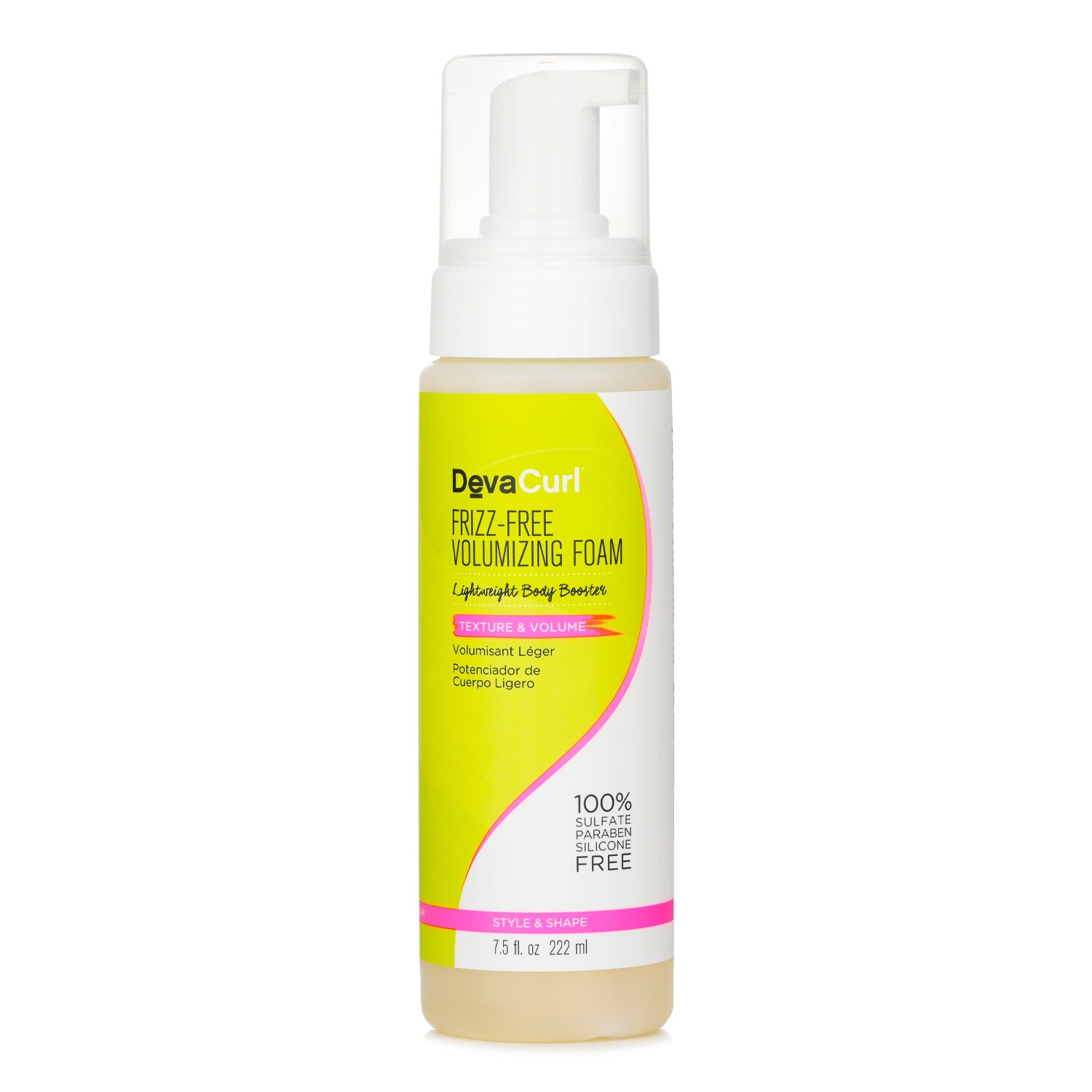 デヴァ DevaCurl デヴァカール フリッズ フリー ボリューマイジング フォーム 222ml/7.5oz