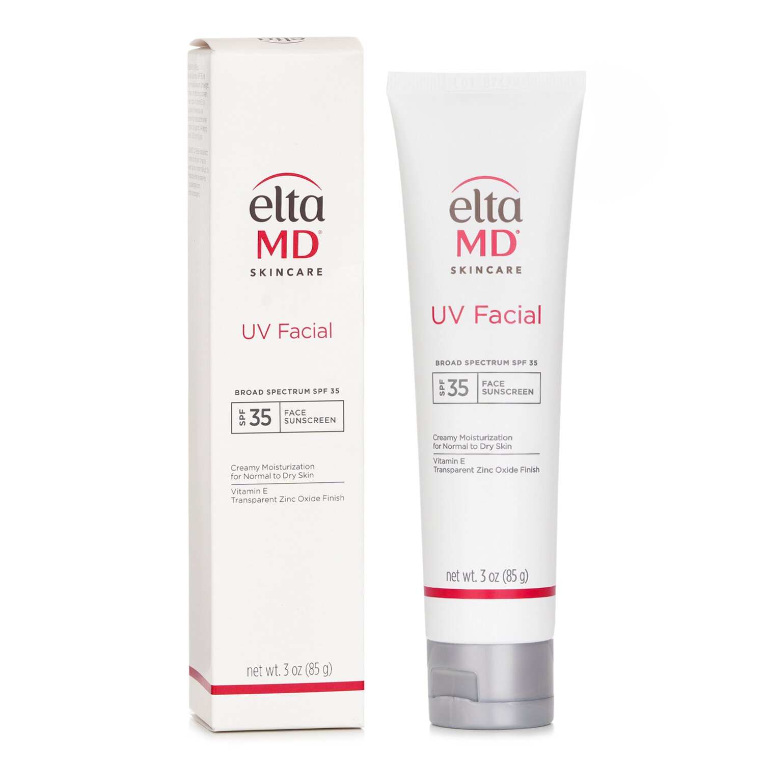 エルタMD EltaMD UV Facial Creamy Moisturization SPF 35 - For Normal to Dry Skin (Random Packaging) 85g/3oz