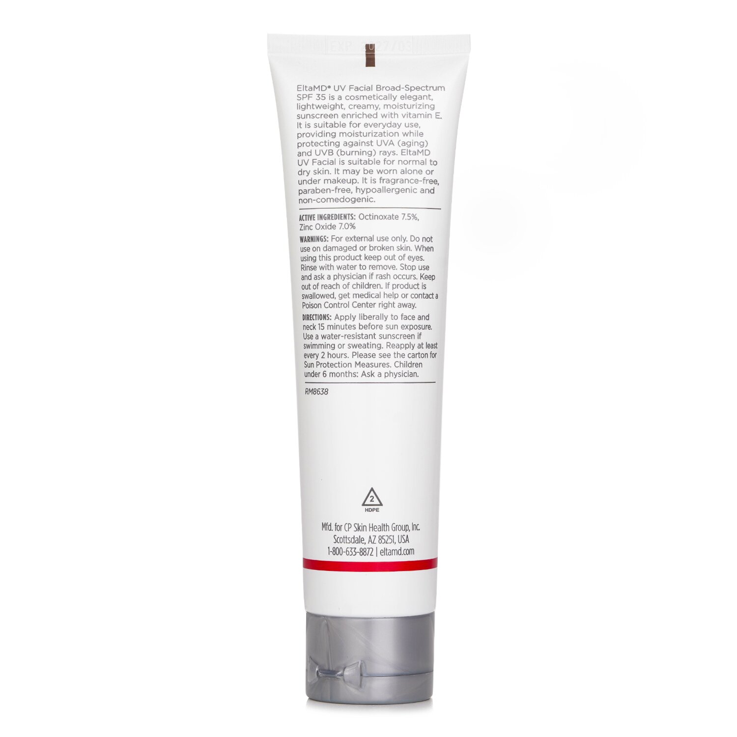 エルタMD EltaMD UV Facial Creamy Moisturization SPF 35 - For Normal to Dry Skin (Random Packaging) 85g/3oz