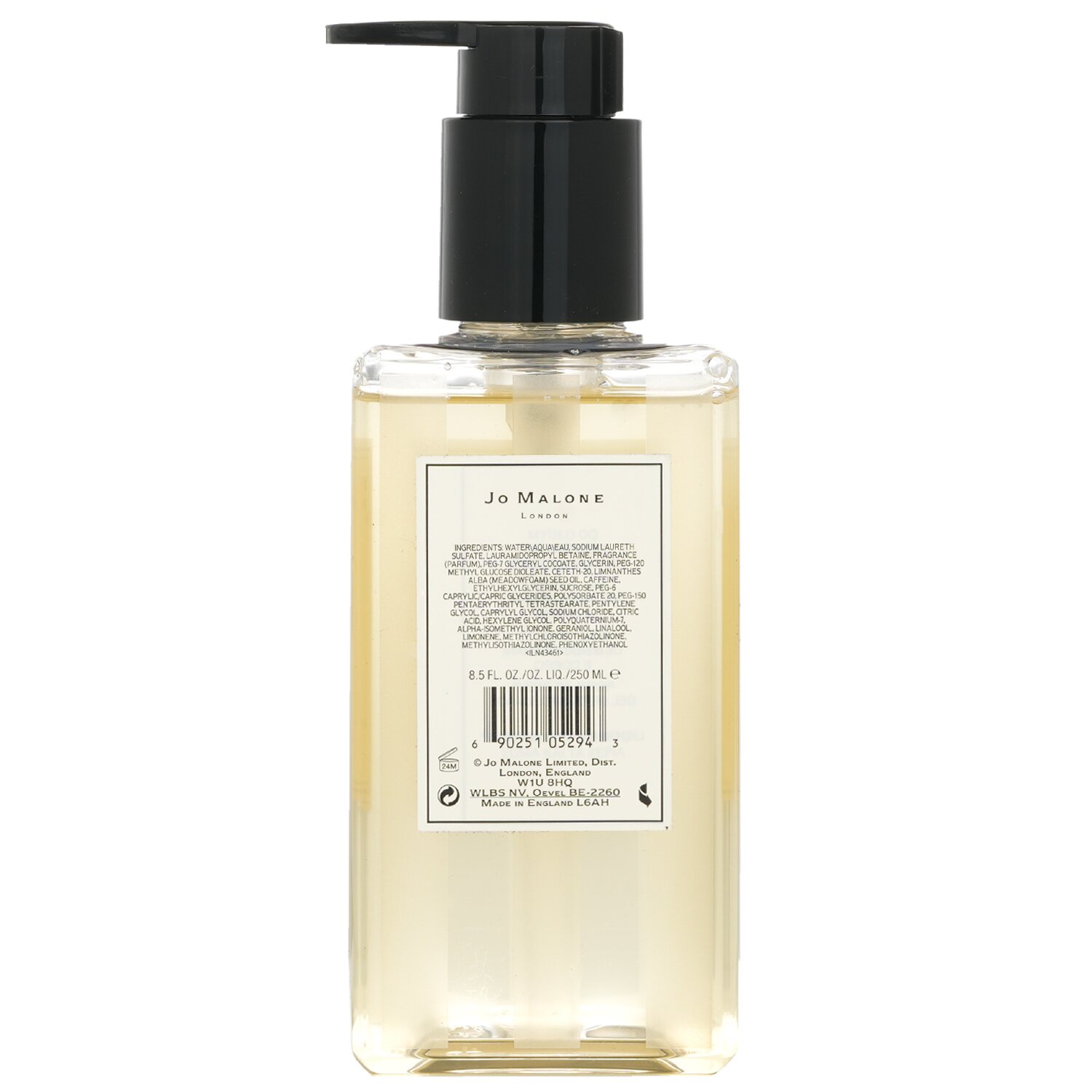 조 말론 Jo Malone 우드 세이지 앤 씨 솔트 바디 앤 핸드 워시 (펌프 포함) 250ml/8.5oz