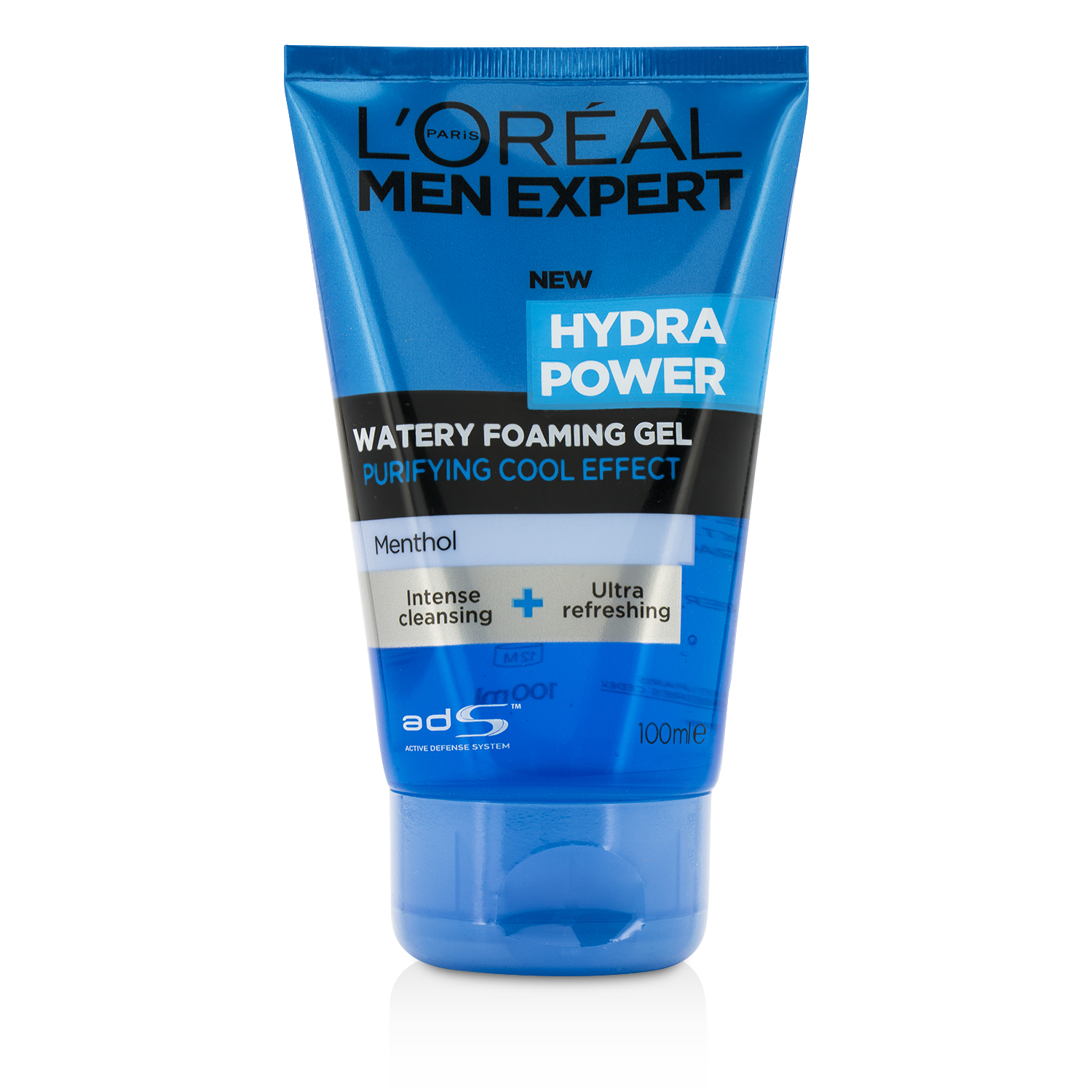 欧莱雅 L'Oreal 男士水能润泽净爽洁面啫哩 100ml/3.4oz