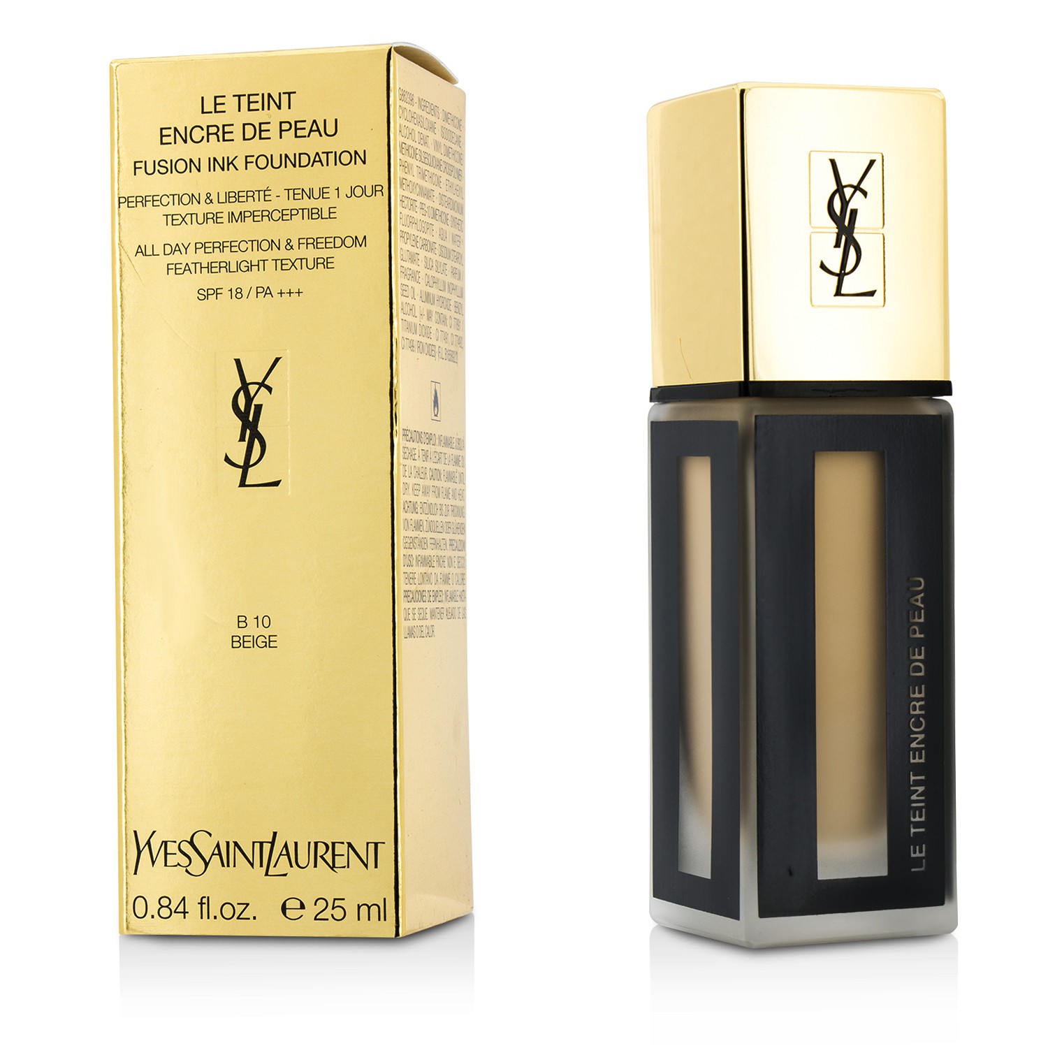 입생로랑 Yves Saint Laurent 르 뗑 엉크르 드 뽀 퓨전 잉크 파운데이션 SPF 18 25ml/0.84oz