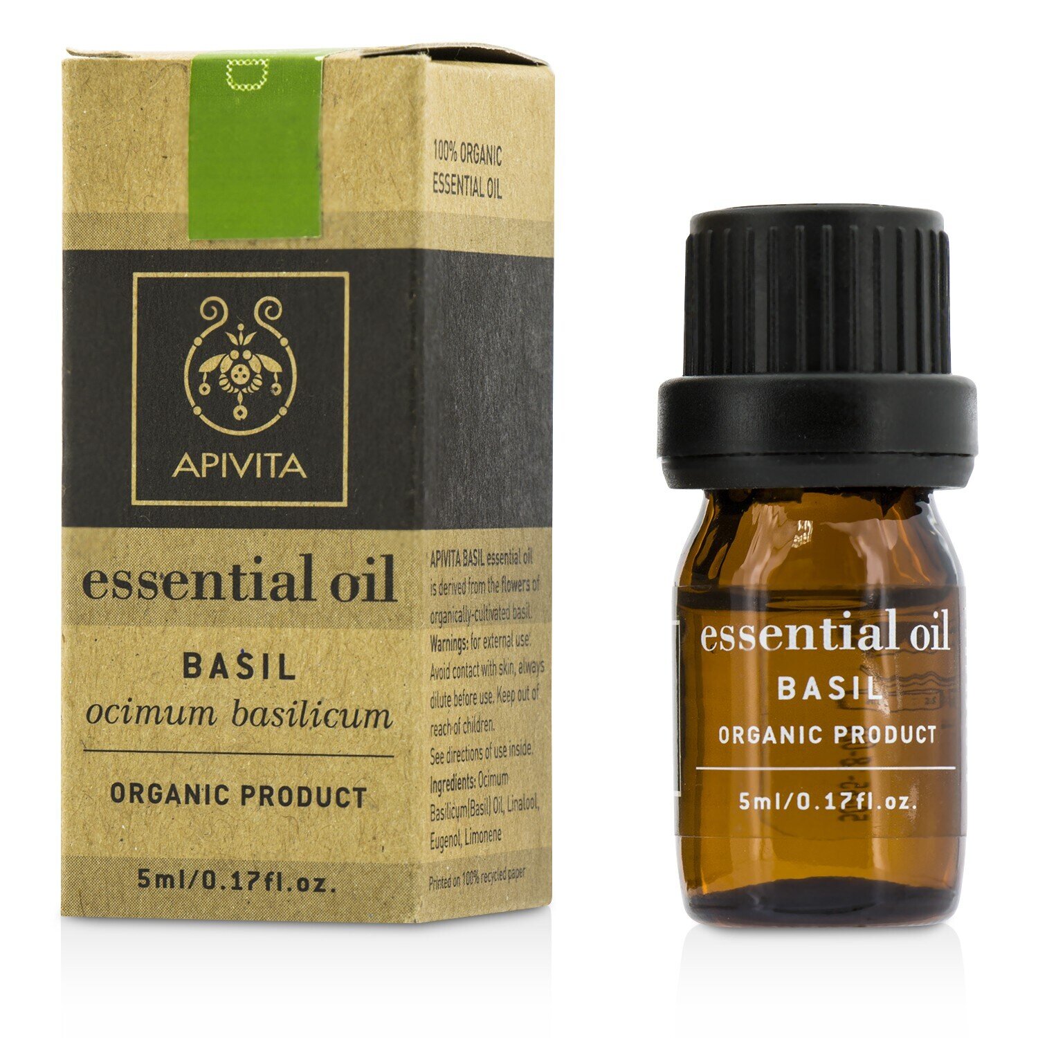 Apivita Essential Oil - Basil 5ml/0.17oz