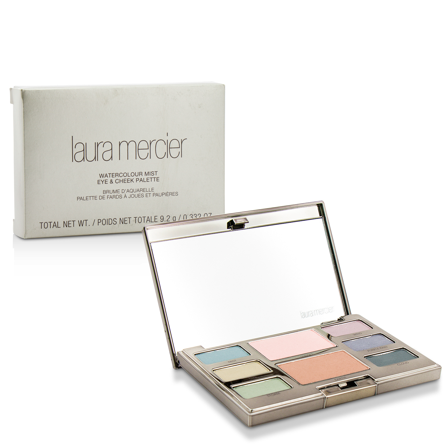 Laura Mercier Watercolour Mist Eye & Cheek Palette (6x Eye Color, 2x Cheek Color) 9.2g/0.31oz