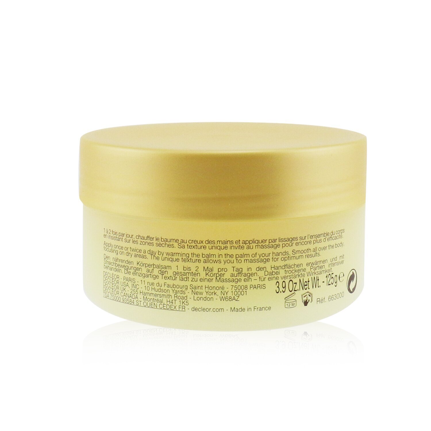 蒂可丽 Decleor 身体保湿紧肤滋润霜 Nourishing Body Balm -干燥至及干燥肌肤 125ml/3.9oz