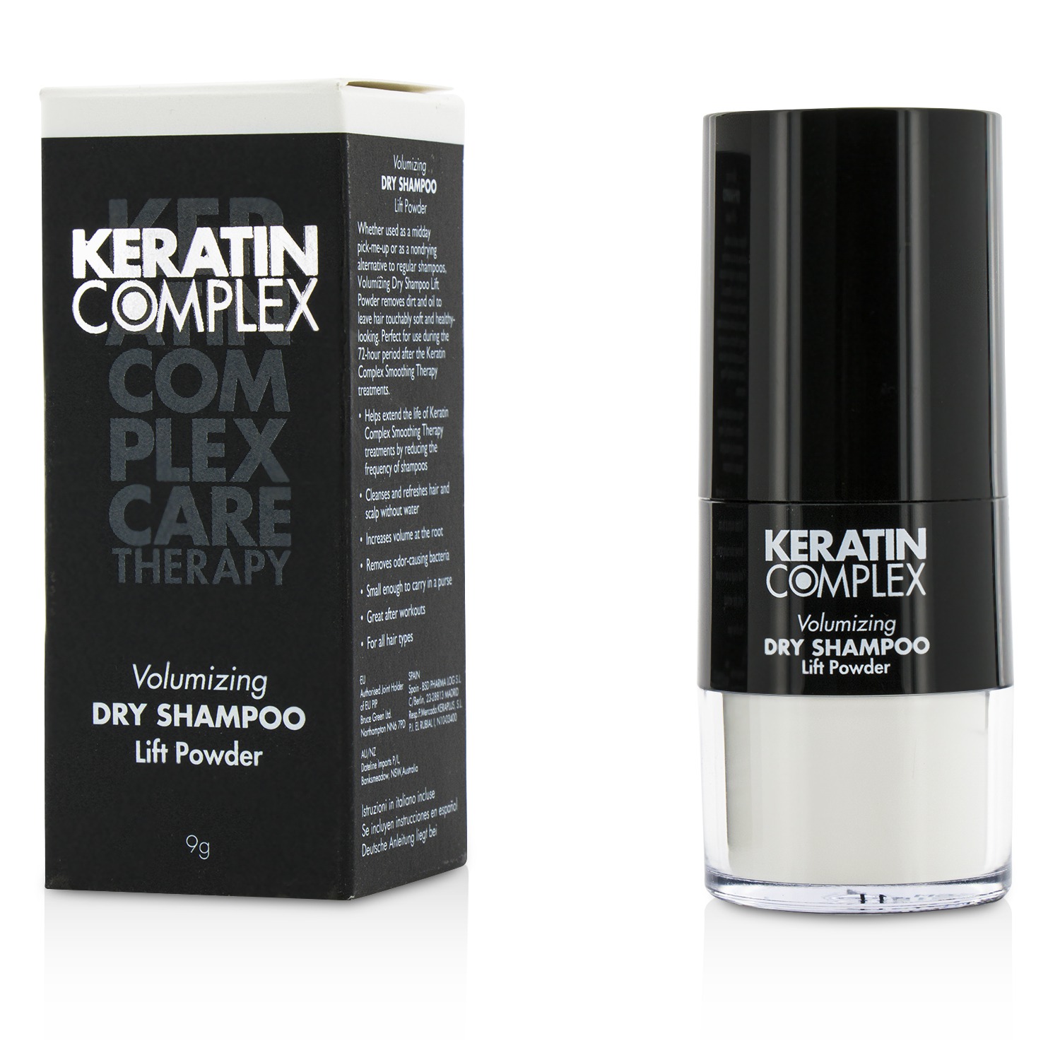 Keratin Complex Care Therapy Volumizing Dry Shampoo Lift Powder 9g/0.3oz