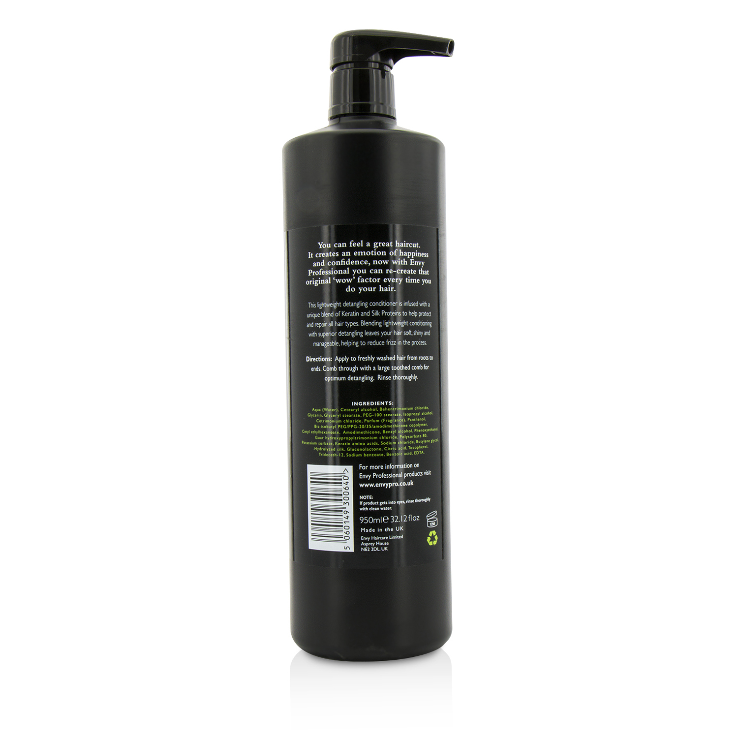 Envy Odżywka do włosów Professional Gentle Detangling Conditioner (do każdego rodzaju włosów) 950ml/32.12oz