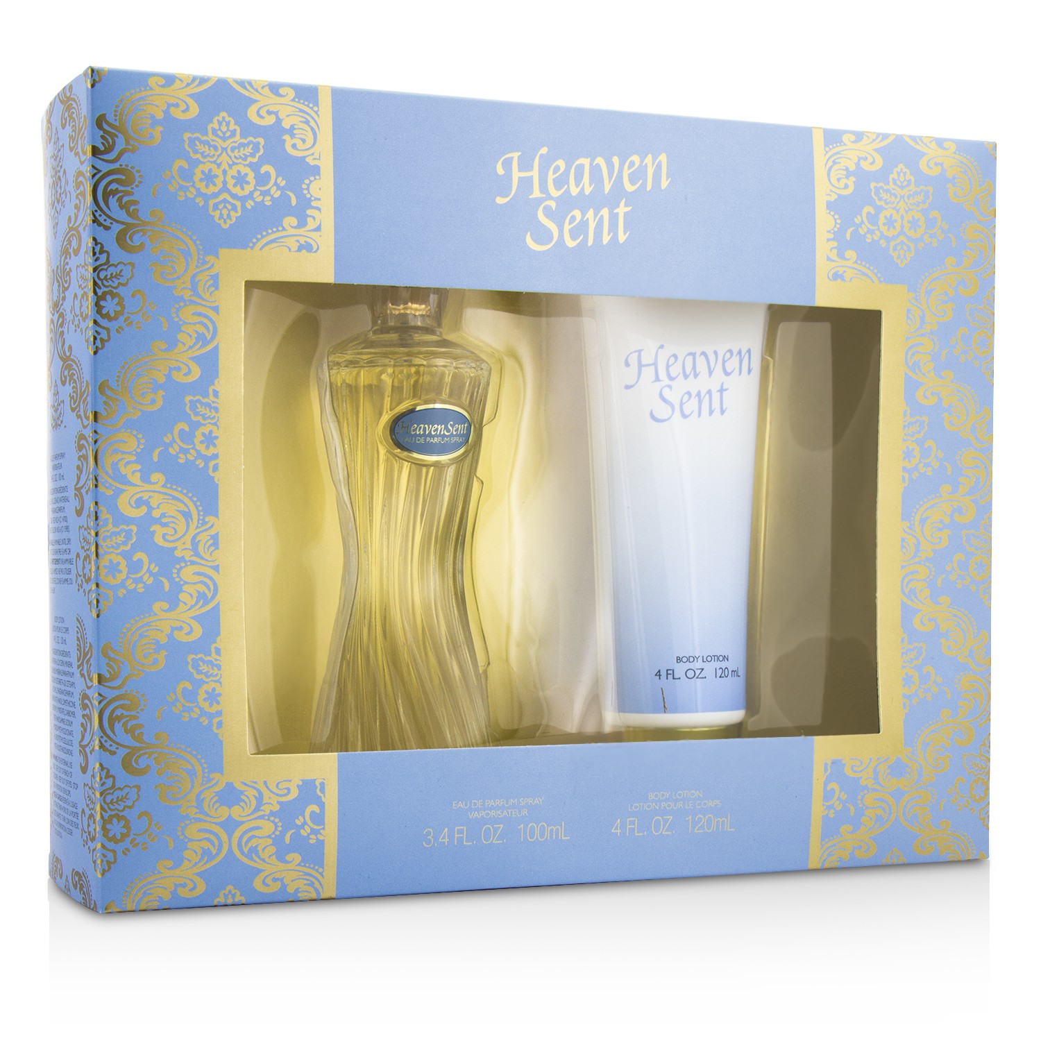 Dana Heaven Sent Coffret: Eau De Parfum Spray 100ml/3.4oz + Body Lotion 120ml/4oz 2pcs