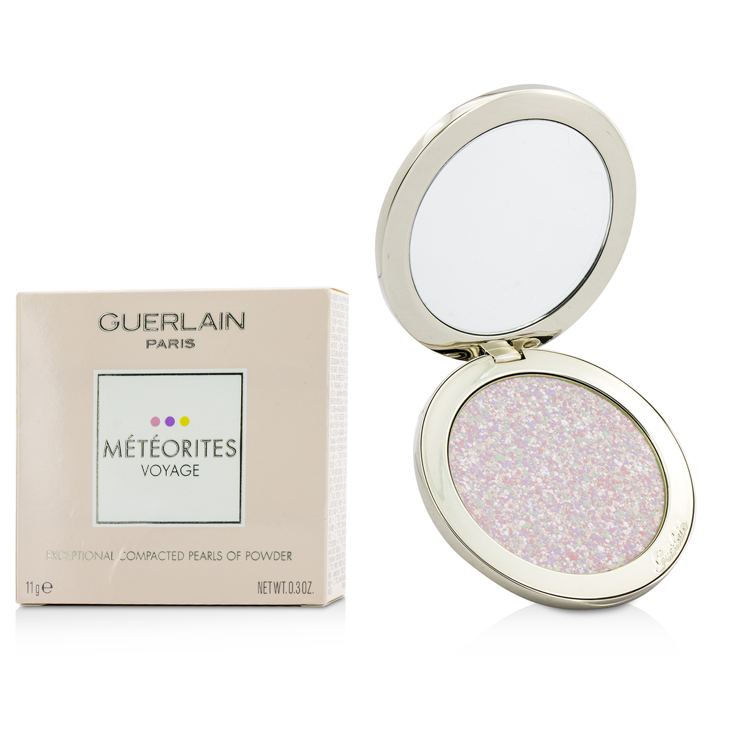 Guerlain Meteorites Voyage Exceptional Compacted Pearls Of Powder Refillable 11g/0.3oz