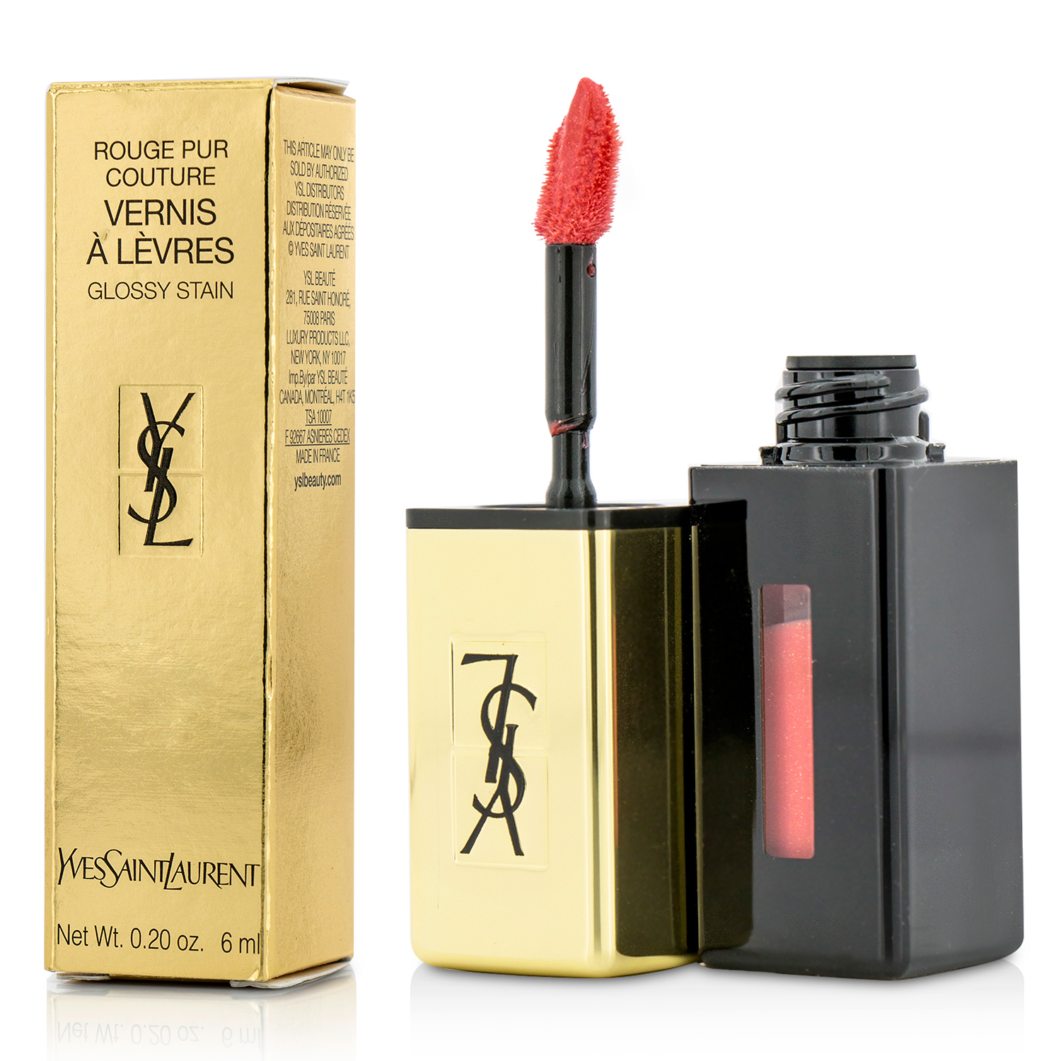 Yves Saint Laurent Rouge Pur Couture Vernis a Levres Glossy Stain 6ml/0.2oz