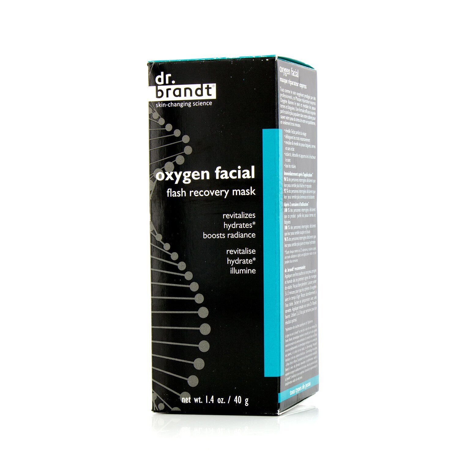 Dr. Brandt Máscara facial de oxigênio para recuperação de flash 40ml/1.4oz