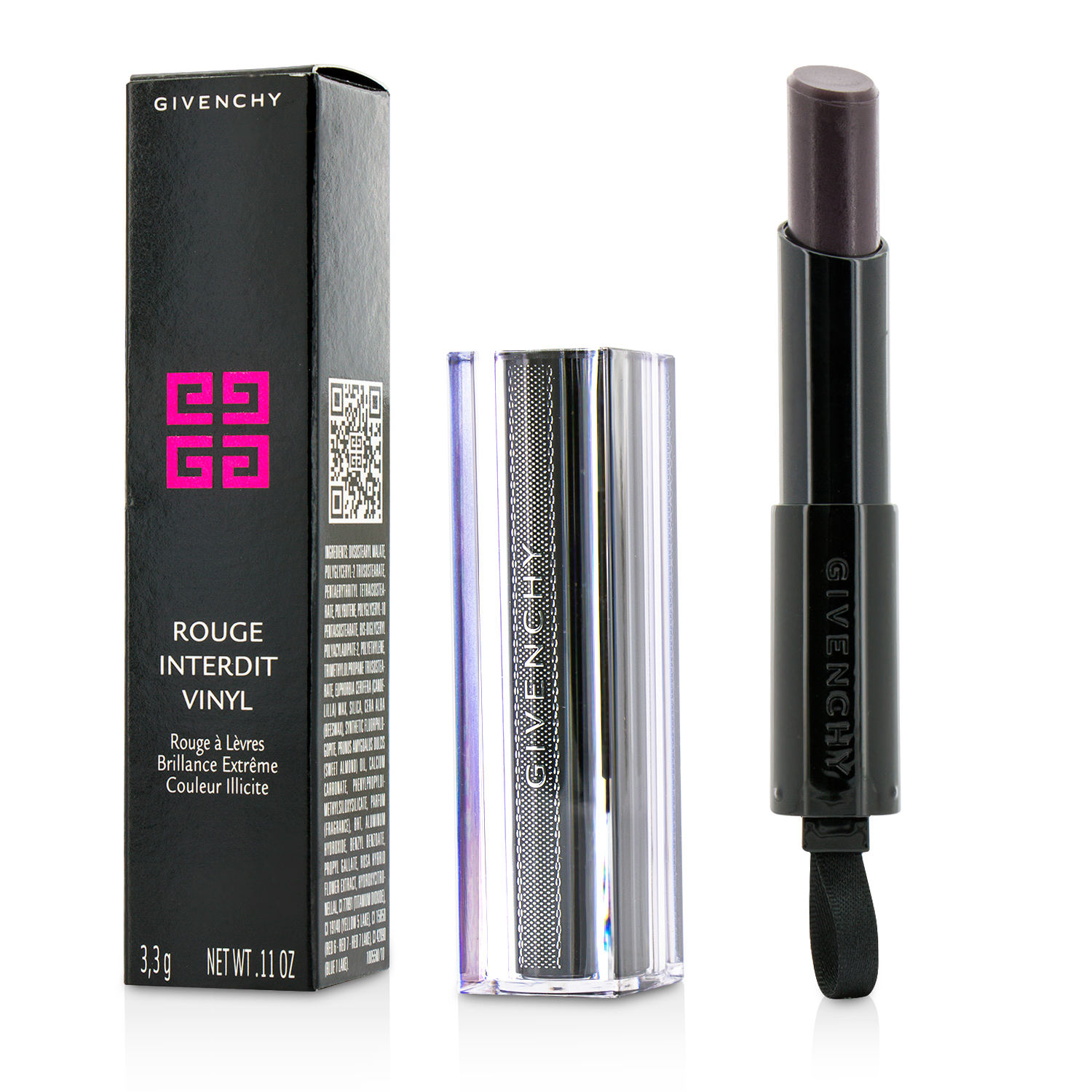 Givenchy Rouge Interdit Vinyl Color Enhancing Lipstick 3.3g/0.11oz