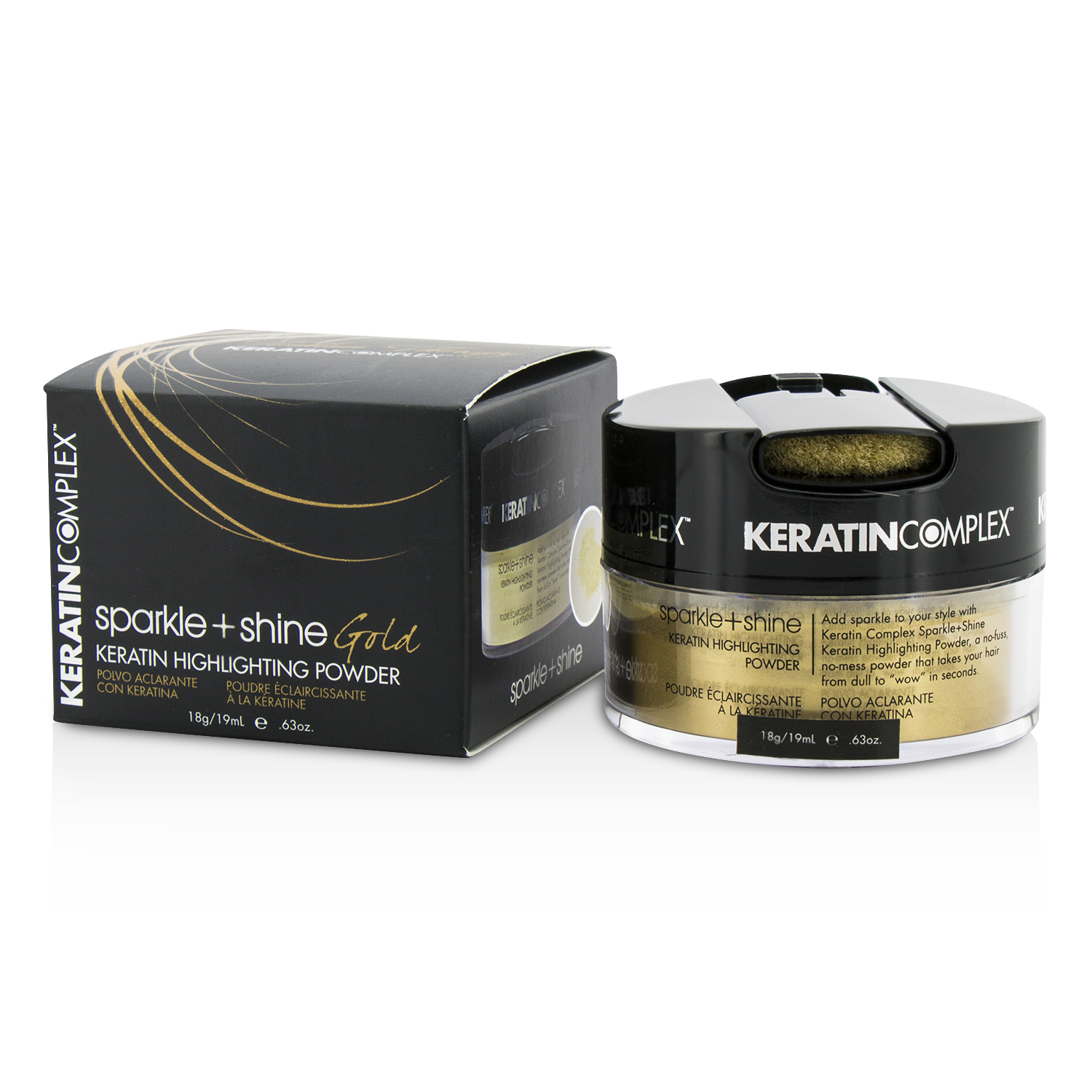 Keratin Complex Fashion Therapy Sparkle + Shine Keratin Highlighting Powder 19ml/0.63oz