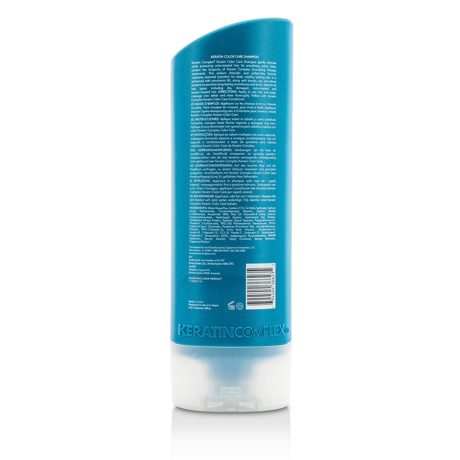 Keratin Complex Smoothing Therapy Keratin Color Care Champú (Para todo Tipo de Cabellos) 400ml/13.5oz