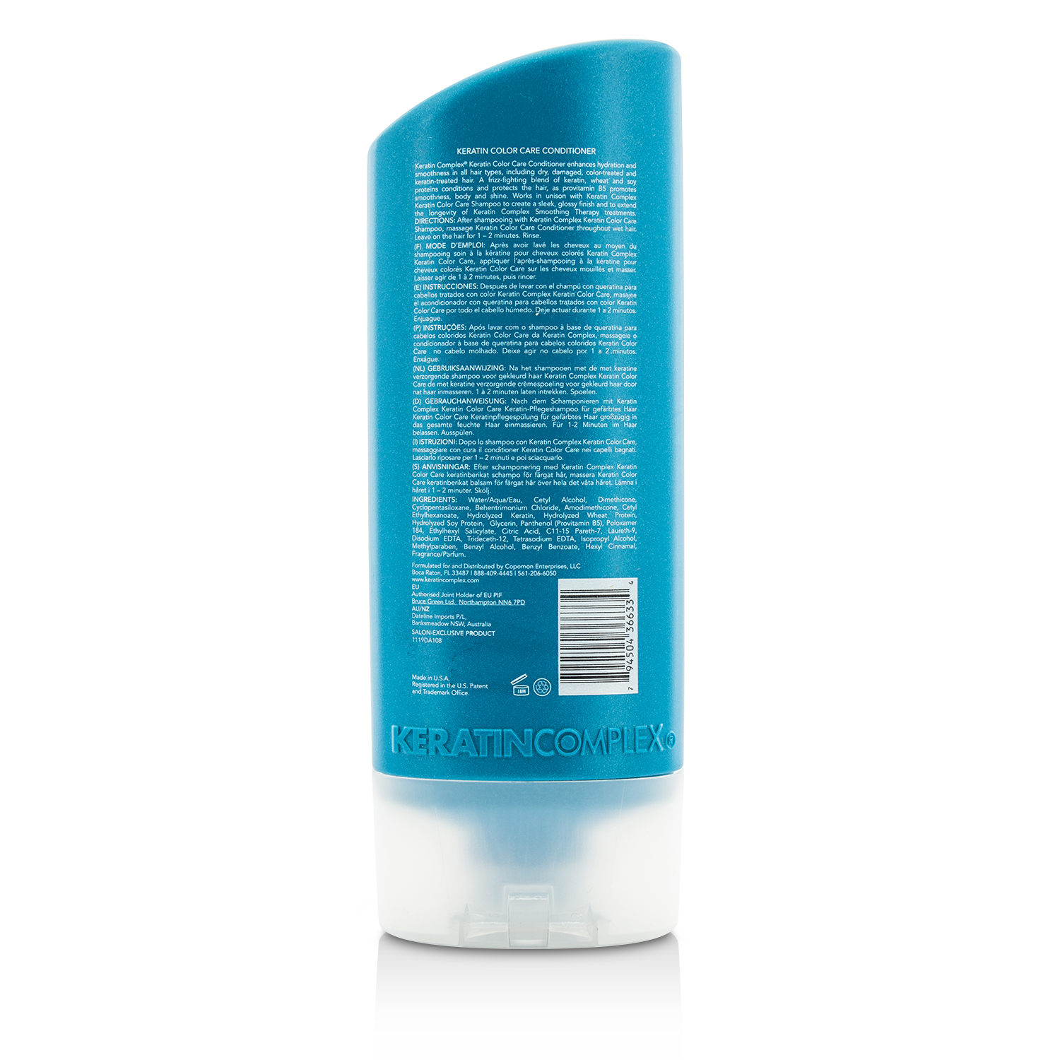 Keratin Complex Smoothing Therapy Keratin Color Care Acondicionador (Para todo Tipo de Cabellos) 400ml/13.5oz