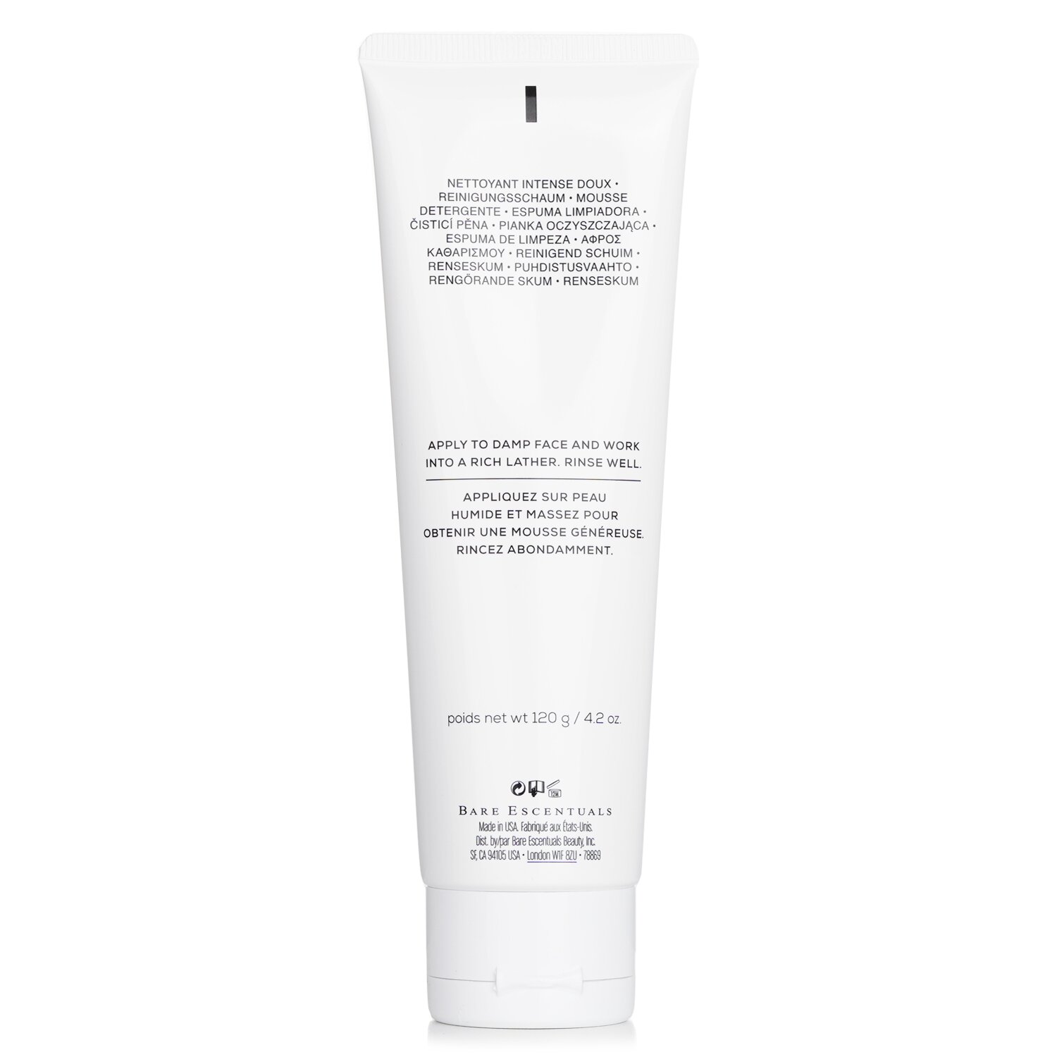 BareMinerals Espuma de limpeza profunda suave Pure Plush 120g/4.2oz