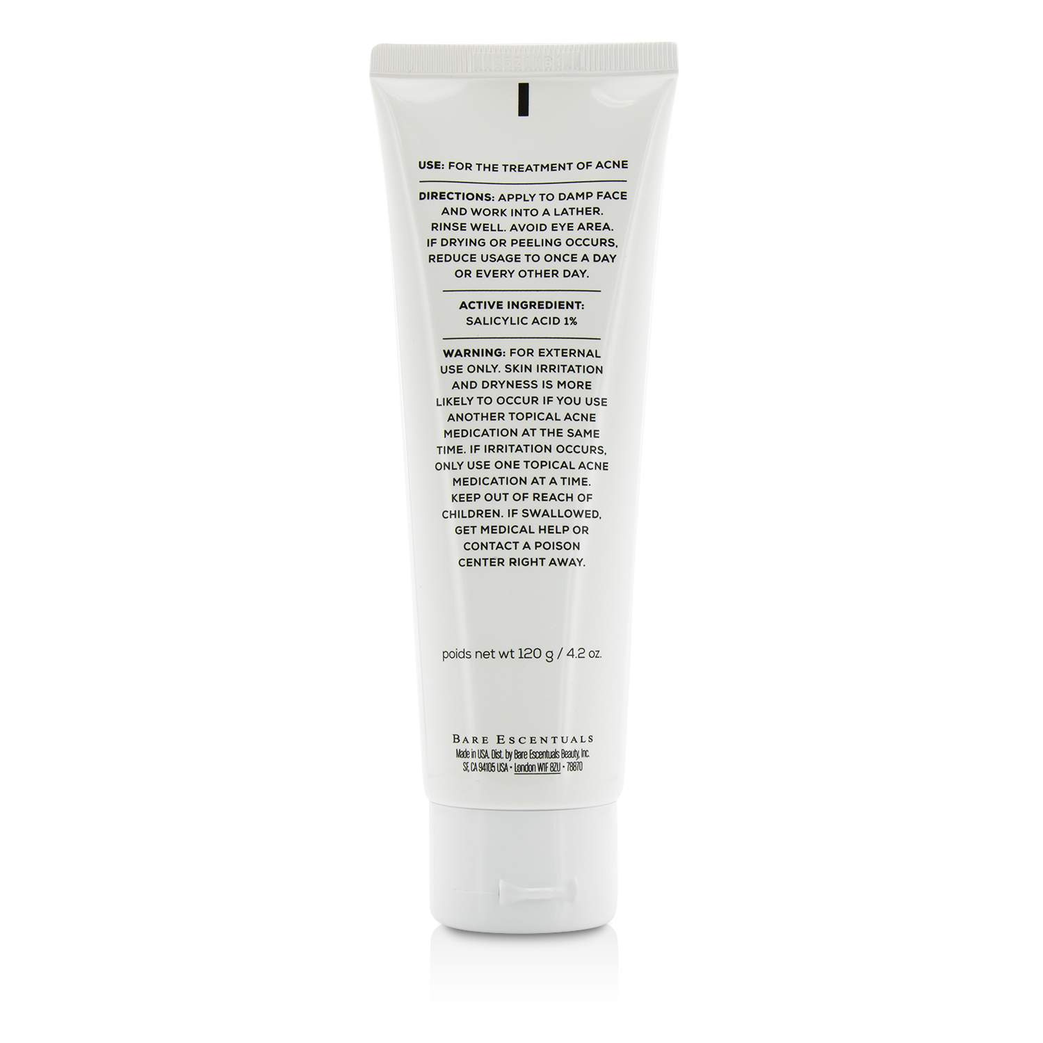 BareMinerals Blemish Remedy Очищающий Гель против Угревой Сыпи 120g/4.2oz