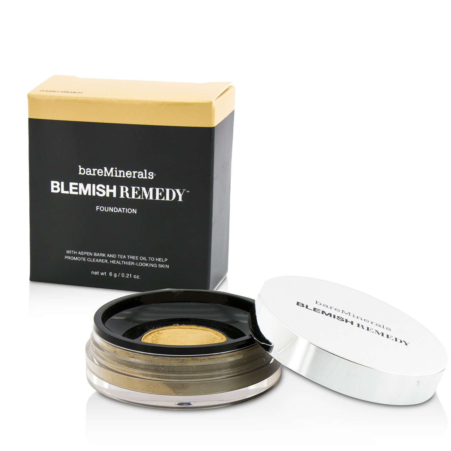 BareMinerals 零毛孔粉底 Blemish Remedy Foundation 6g/0.21oz