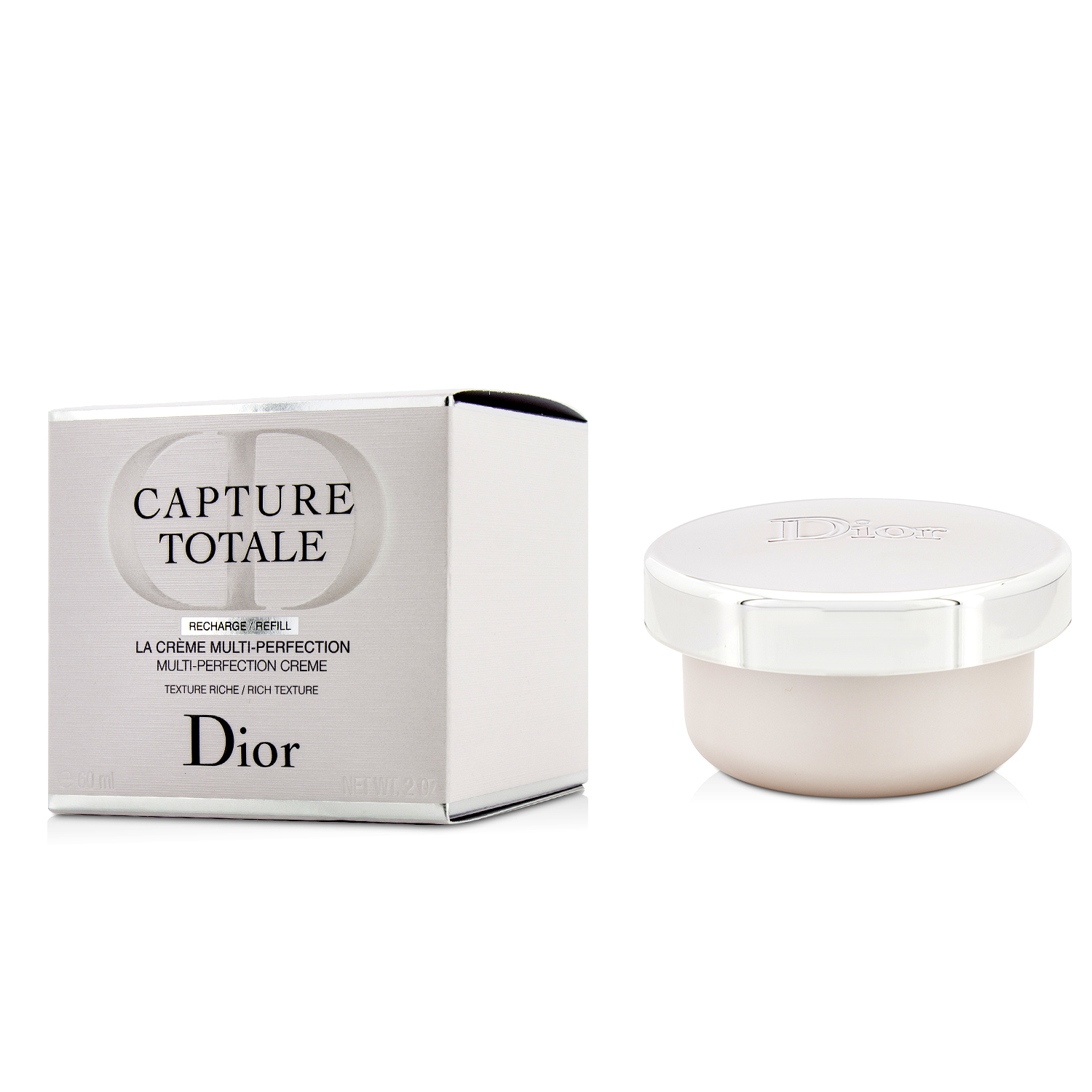 Christian Dior CAPTURE TOTALE逆時完美再造乳霜(滋潤型) 填裝瓶 60ml/2oz