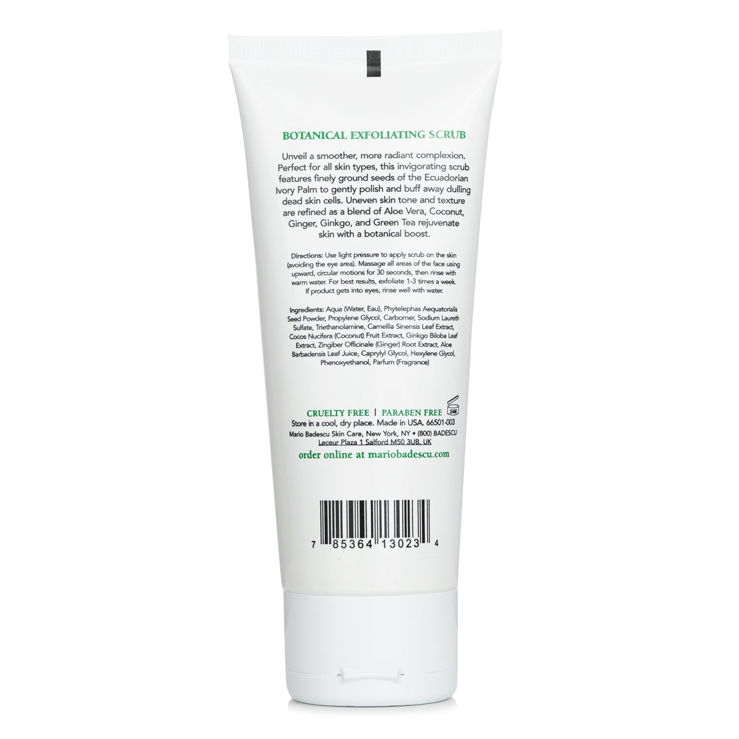 Mario Badescu Botanical Exfoliating Scrub - For All Skin Types 100ml/3.4oz