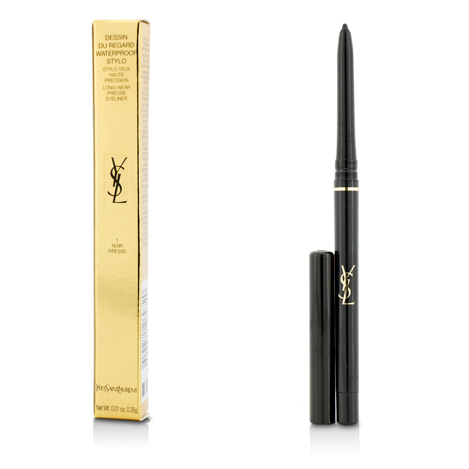 Yves Saint Laurent Dessin Du Regard Waterproof Stylo Long Wear Precise Eyeliner 0.35g/0.01oz