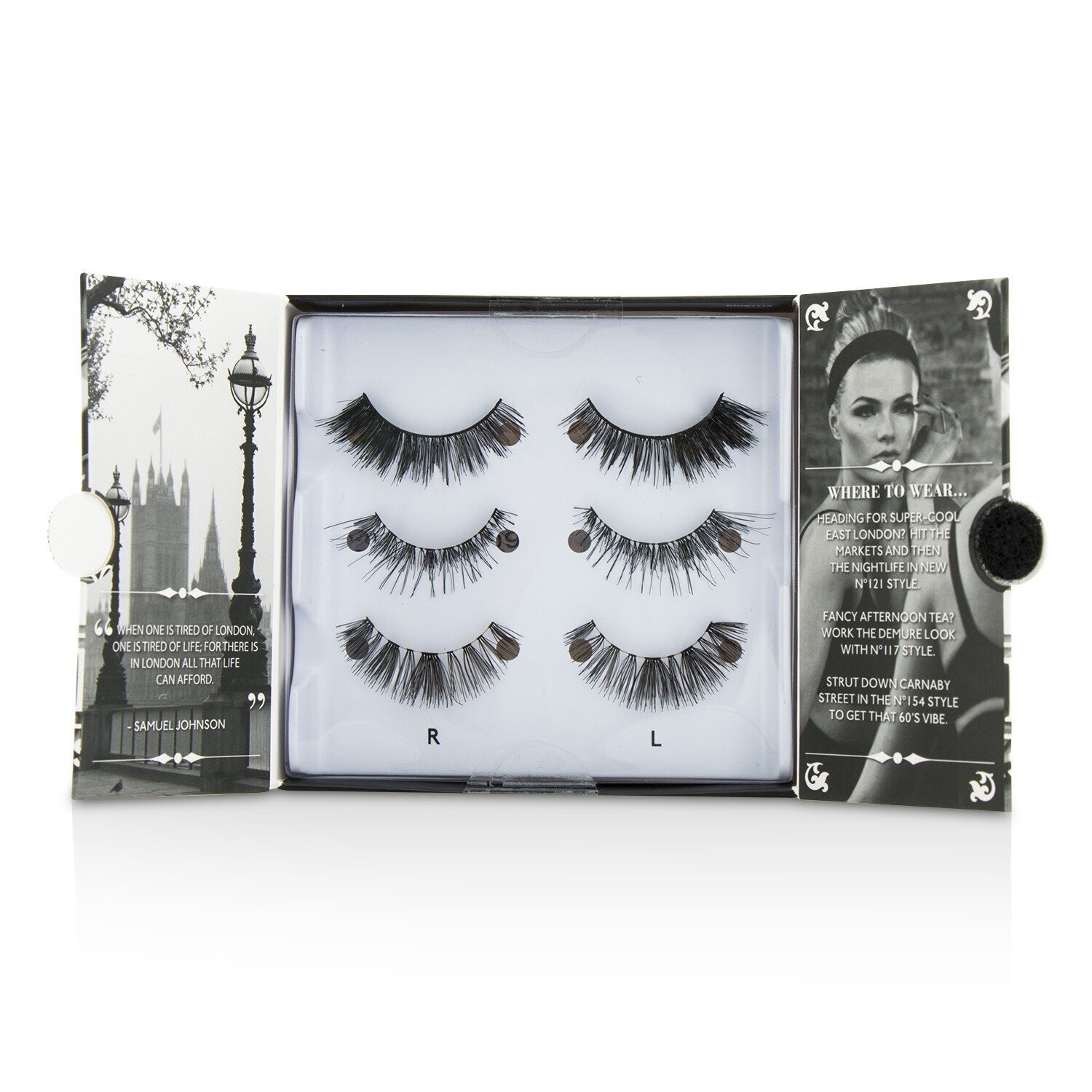 Eylure The London Edit False Lashes Multipack 3pairs