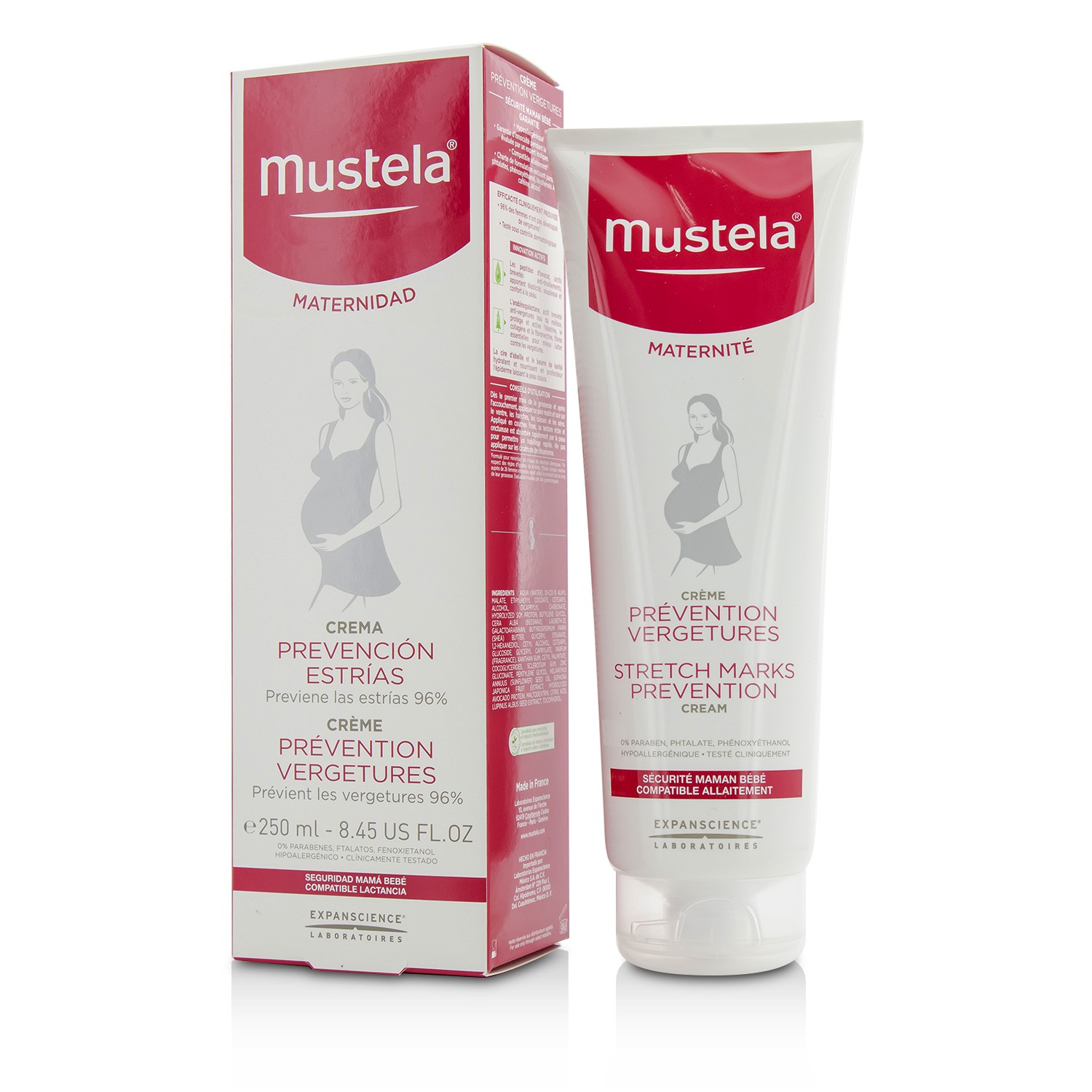 Mustela Maternite Stretch Marks Prevention Cream (Fragranced) 250ml/8.45oz