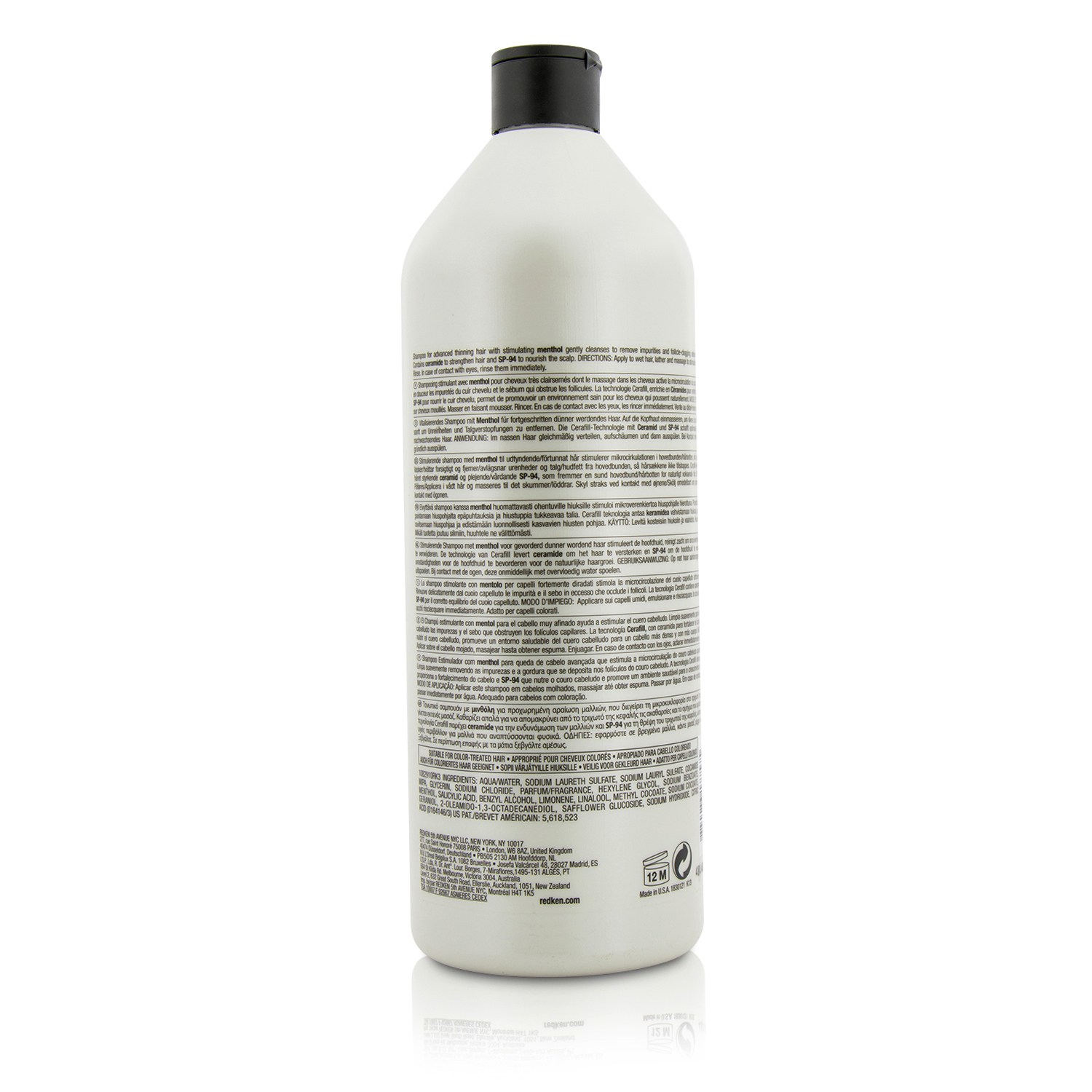 Redken Cerafill Retaliate Стимулирующий Шампунь (для Редеющих Волос) 1000ml/33.8oz