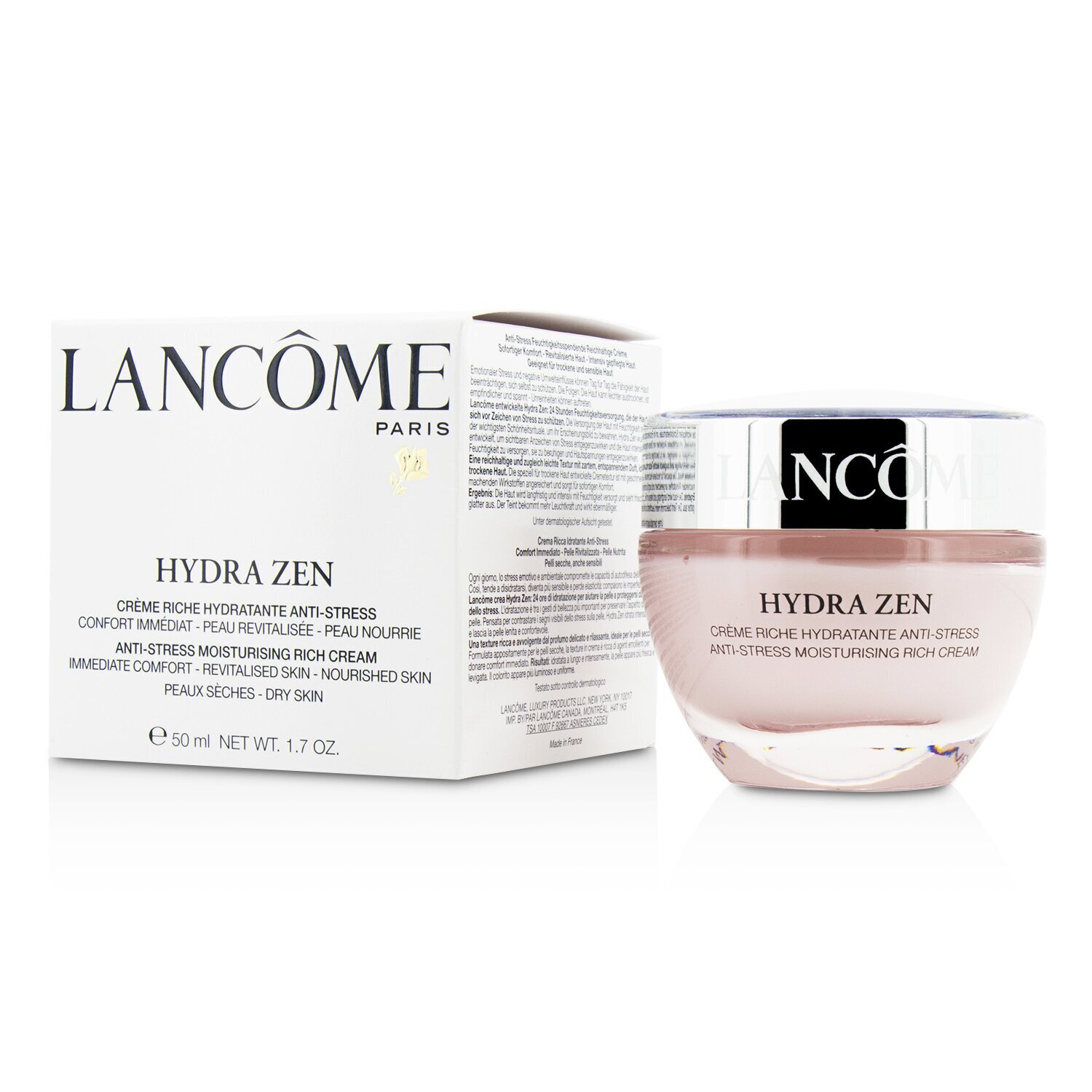 Lancome كريم مرطب كثيف مضاد للتوتر Hydra Zen - للبشرة الجافة والحساسة 50ml/1.7oz