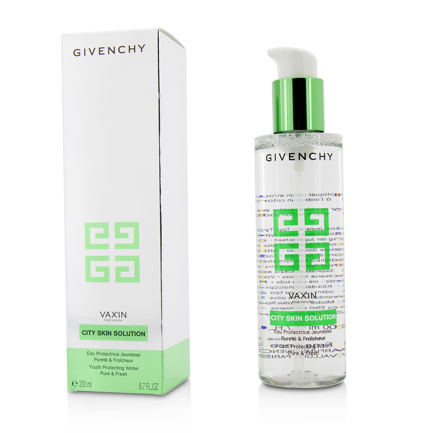 Givenchy Vax'In For Youth City Skin Solution Youth Protecting Water 200ml/6.7oz