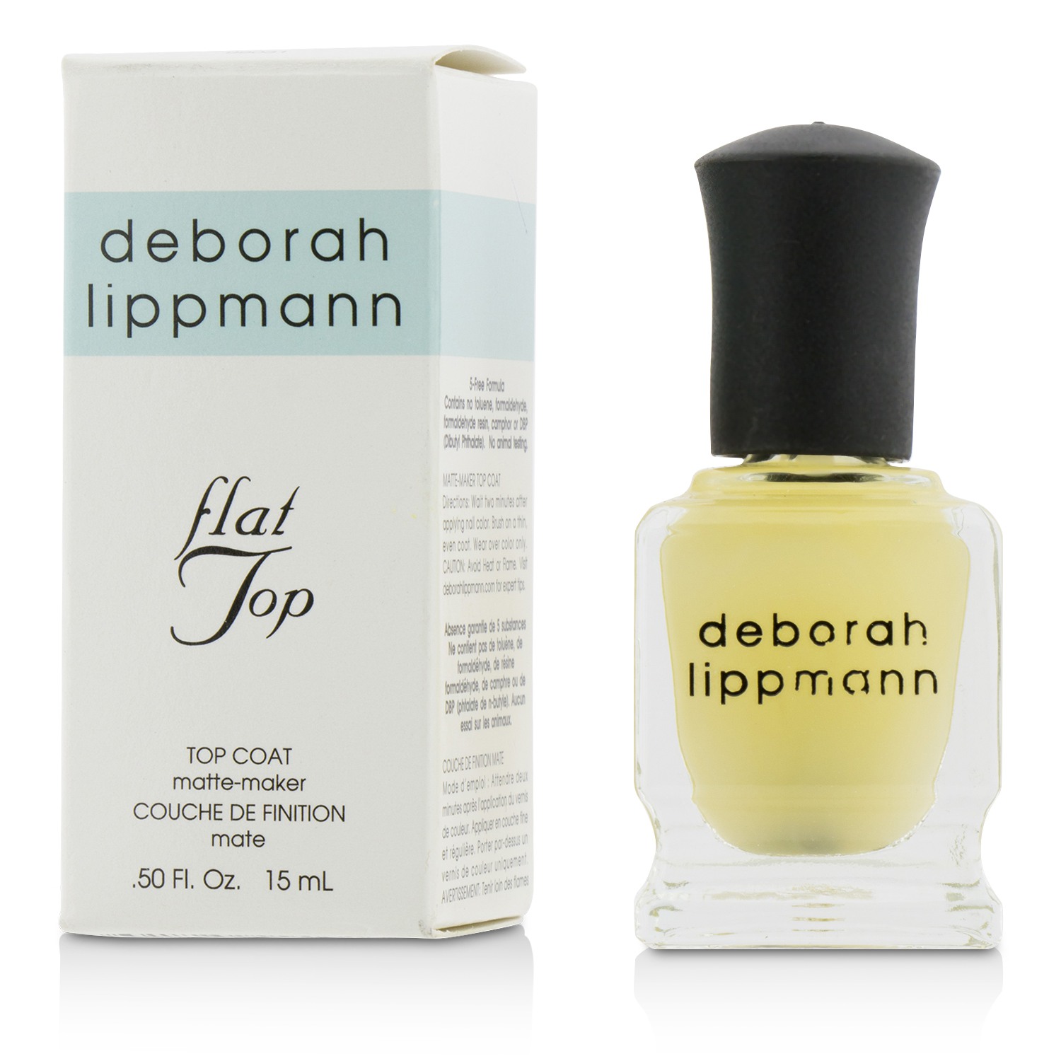 Deborah Lippmann Flat Top Matte Maker Top Coat 15ml/0.5oz