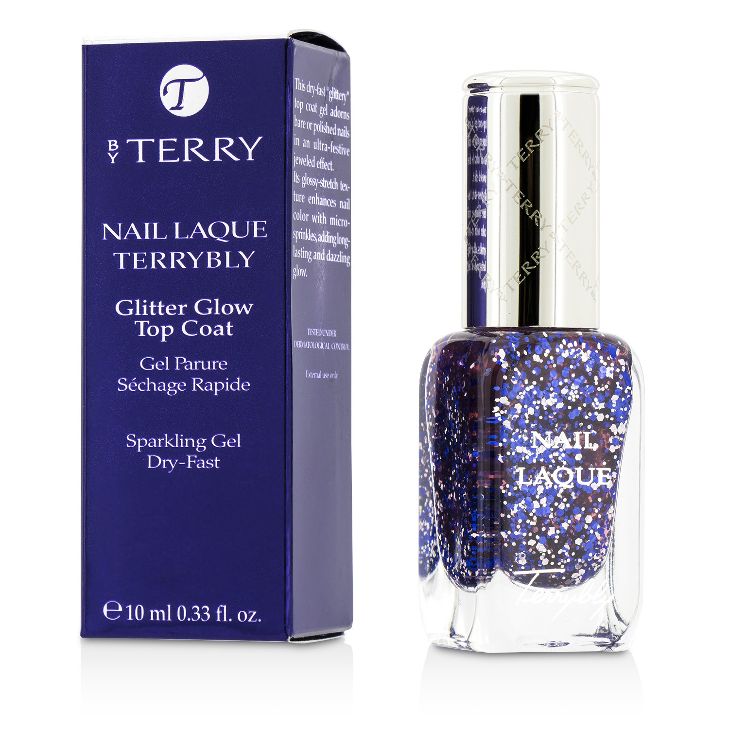 バイテリー By Terry ネイルラック テリーブリー グリッターグロウ トップコート 10ml/0.33oz