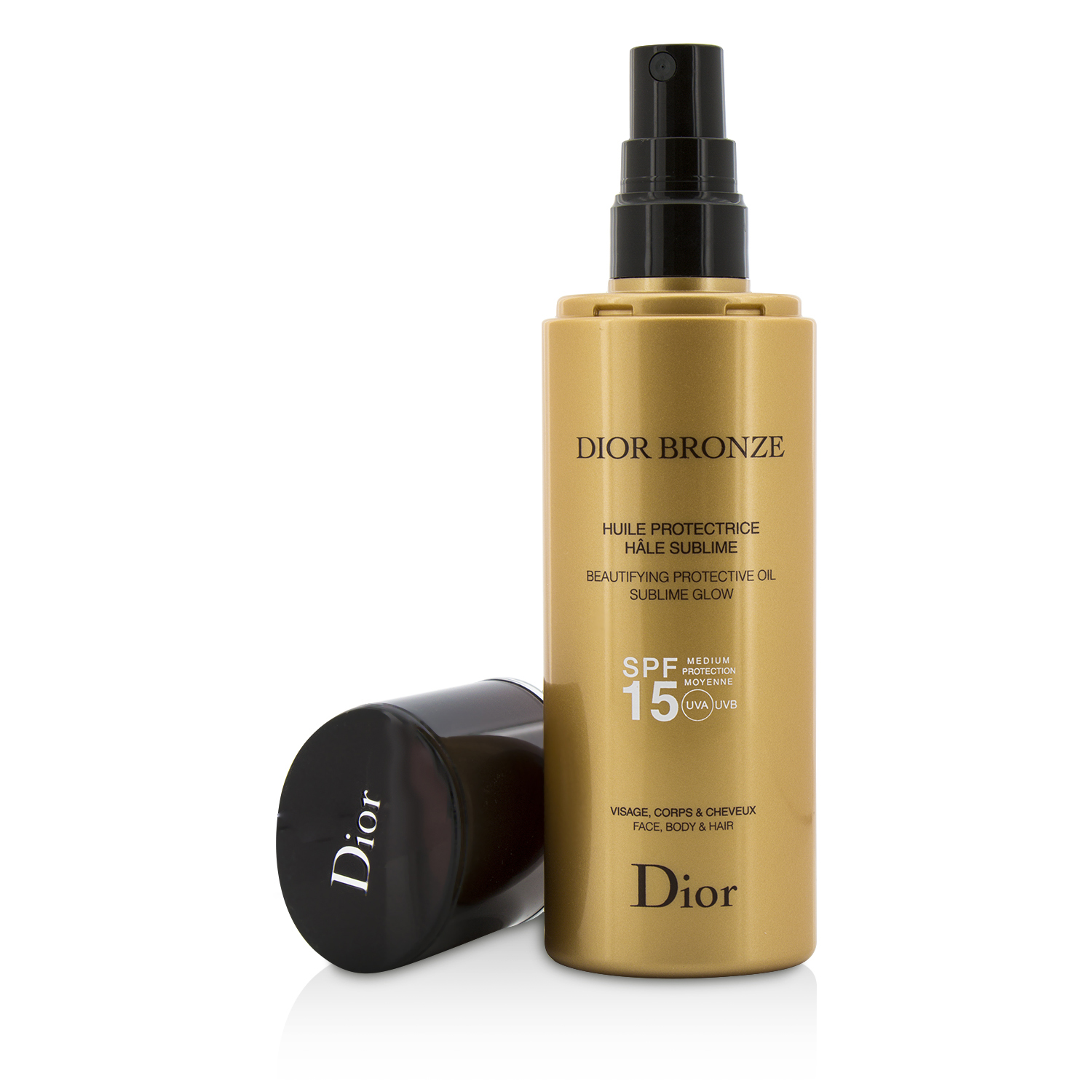 Christian Dior Dior Bronze Beautifying Protective Oil Sublime Glow SPF 15 - For Face, Body & Hair 125ml/4.2oz