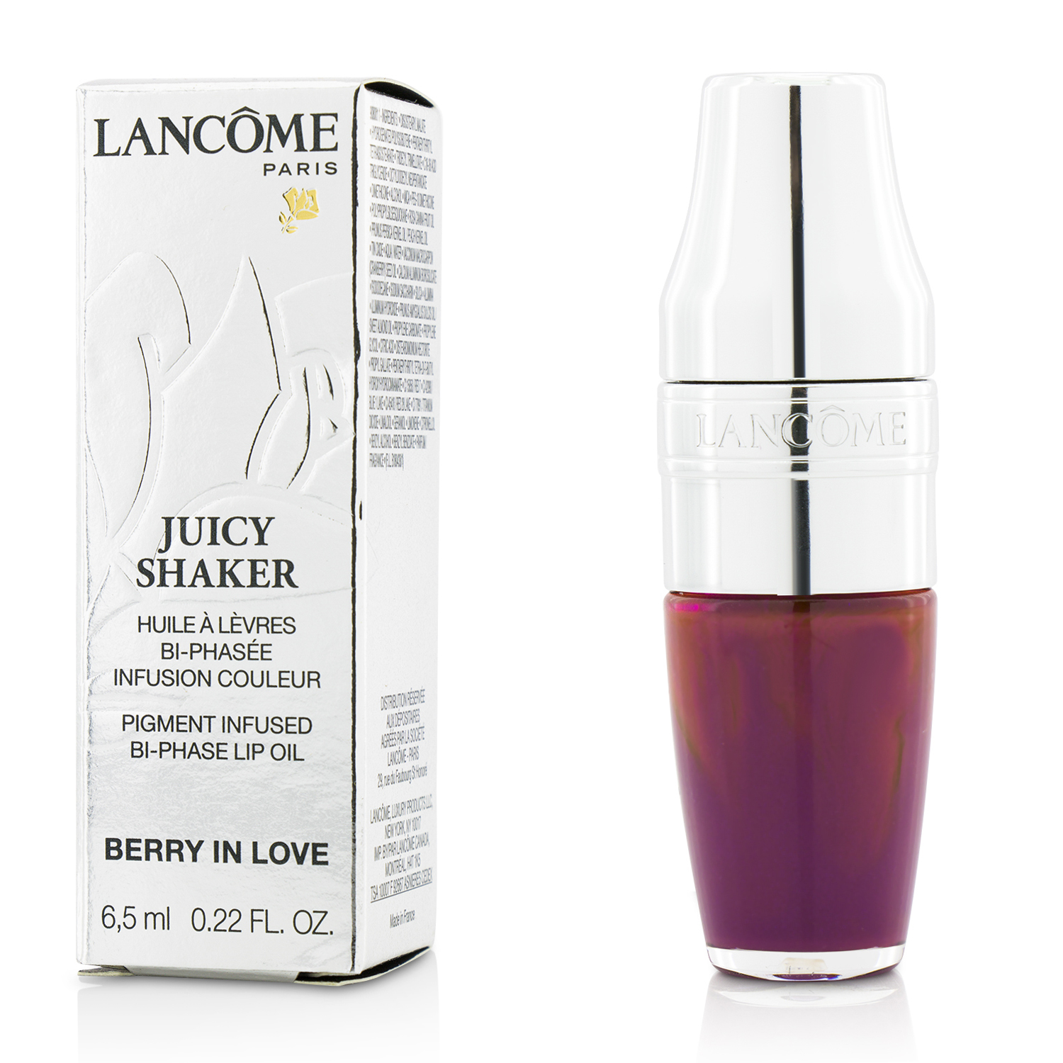 Lancome Juicy Shaker Pigment Infused Bi Phase Lip Oil 6.5ml/0.22oz