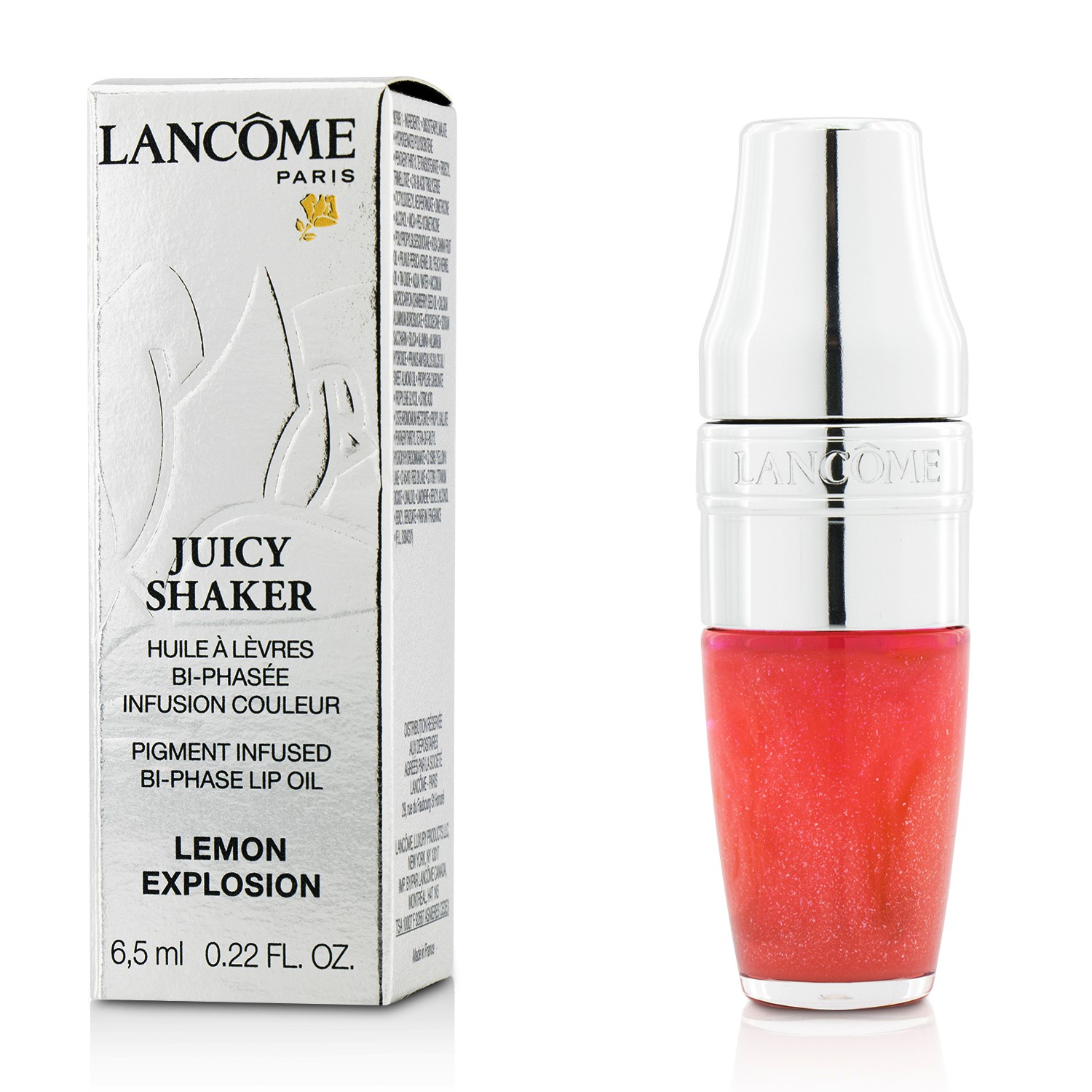 Lancome Juicy Shaker Pigment Infused Bi Phase Lip Oil 6.5ml/0.22oz