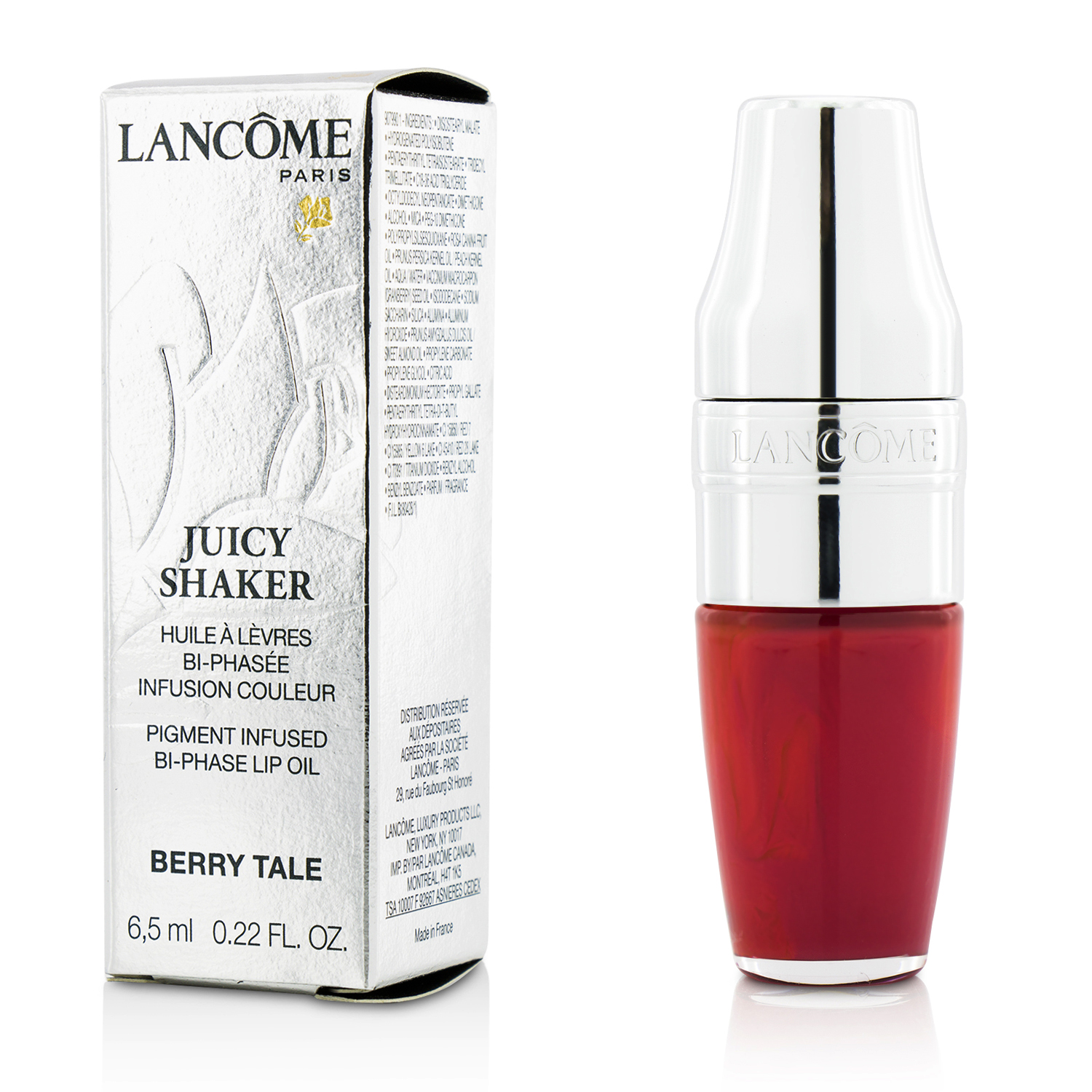 Lancome Juicy Shaker Pigment Infused Bi Phase Lip Oil 6.5ml/0.22oz