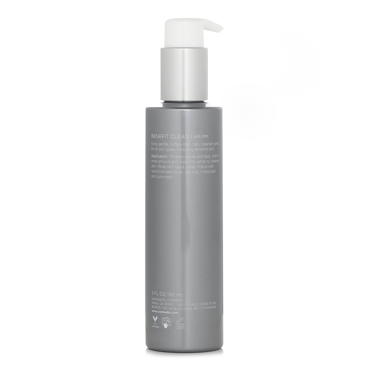 CosMedix Benefit Clean Gentle Cleanser 150ml/5oz