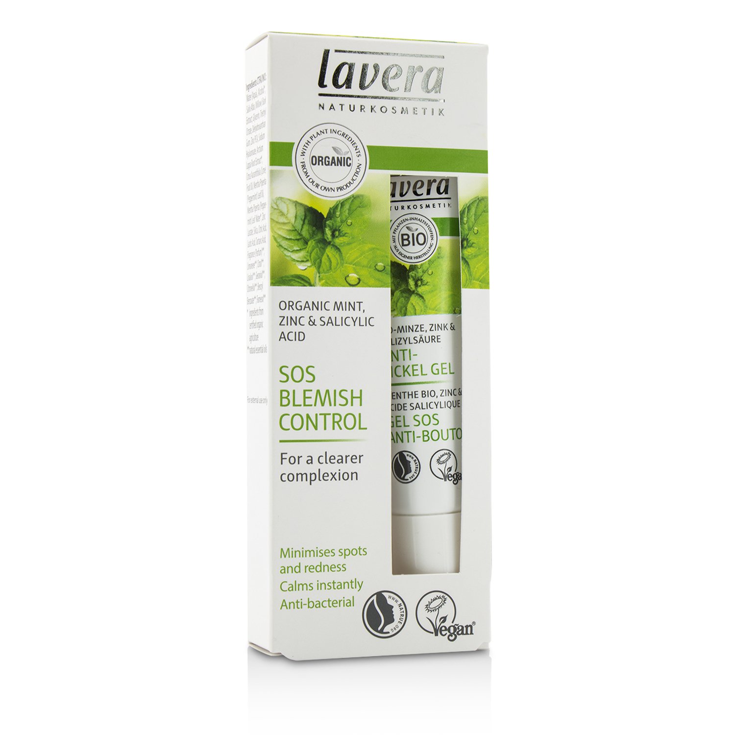 Lavera Organic Mint SOS Blemish Control 15ml/0.5oz