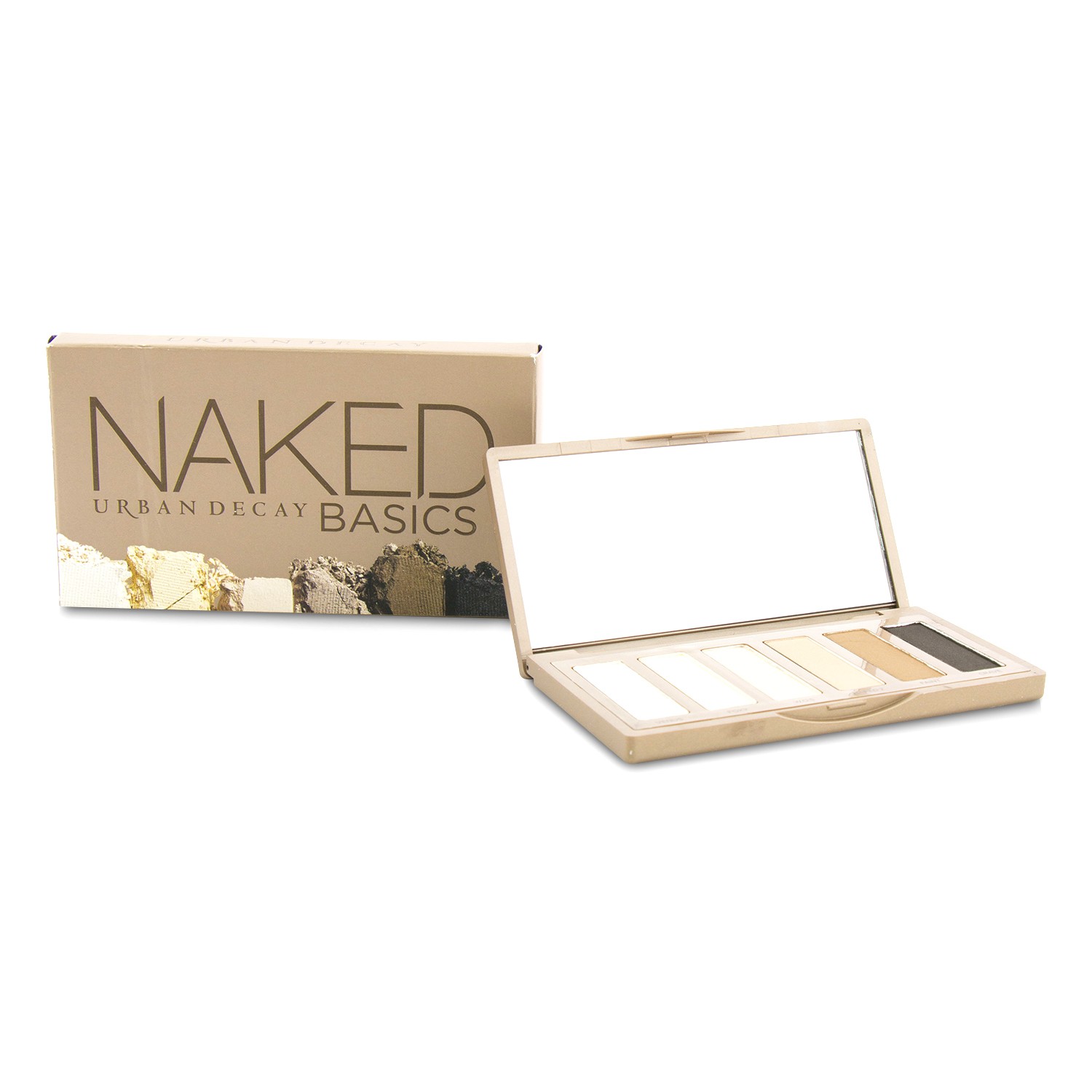 Urban Decay Naked Basics Eyeshadow Palette: 6x Eyeshadow (Crave, Faint, Foxy, Naked2, Venus, Walk of Shame) 6x1.3g/0.05oz