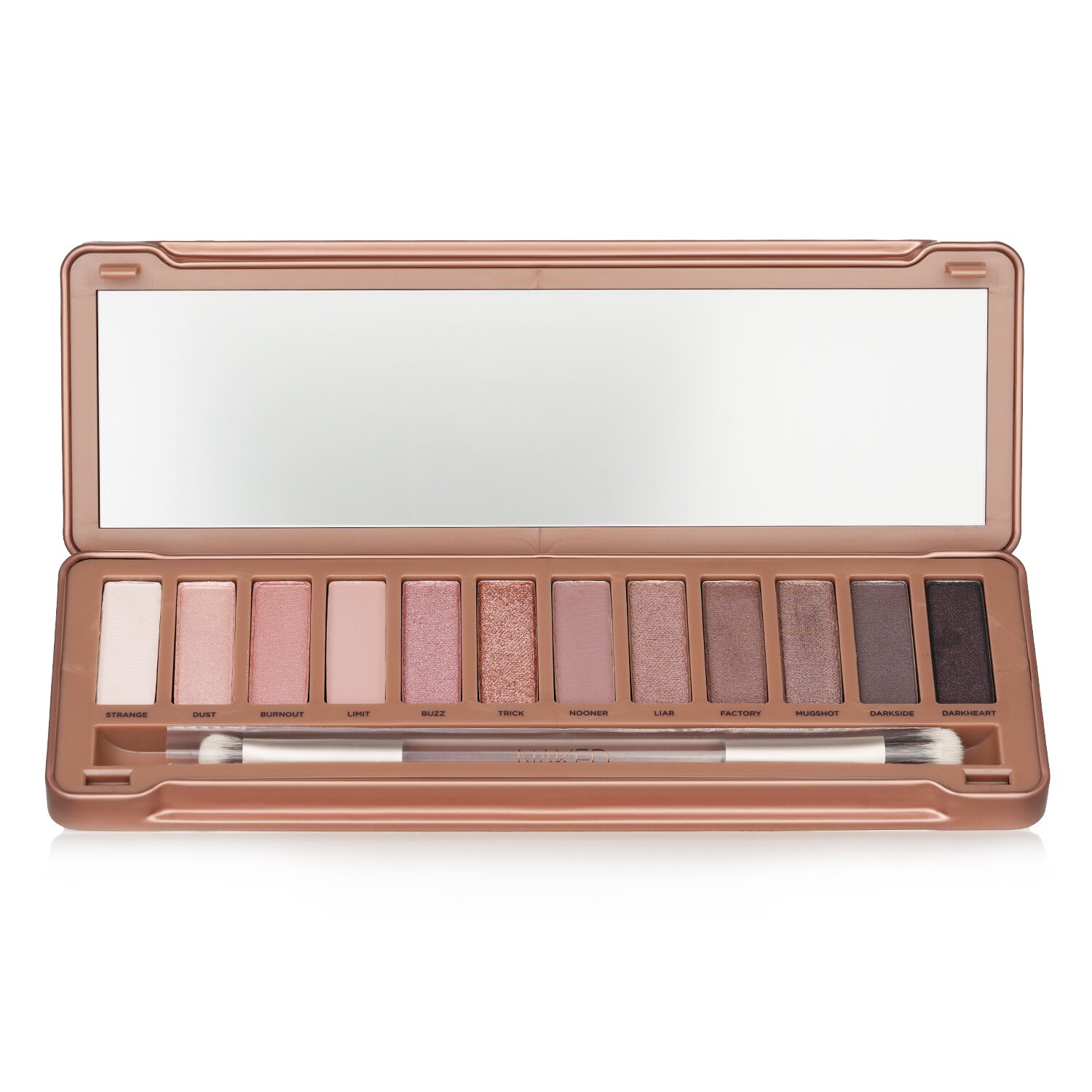 Urban Decay Paleta do makijażu Naked 3 Eyeshadow Palette: 12x Eyeshadow, 1x Doubled Ended Shadow Blending Brush Picture Color