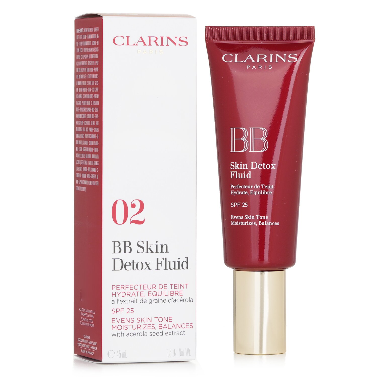 Clarins BB Skin Detox Fluid SPF 25 45ml/1.6oz