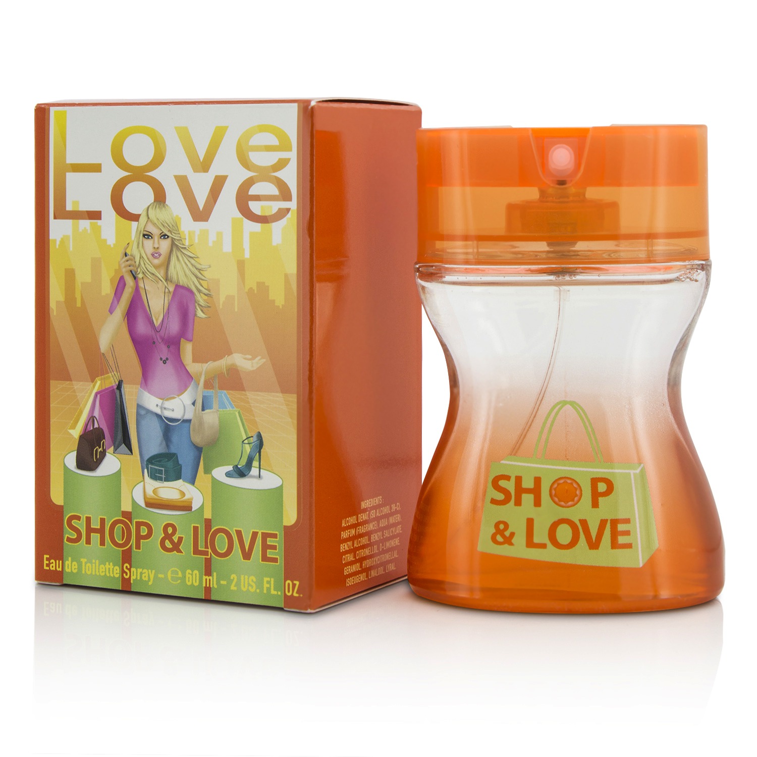 Parfums Love Love Shop & Love ماء تواليت سبراي 60ml/2oz