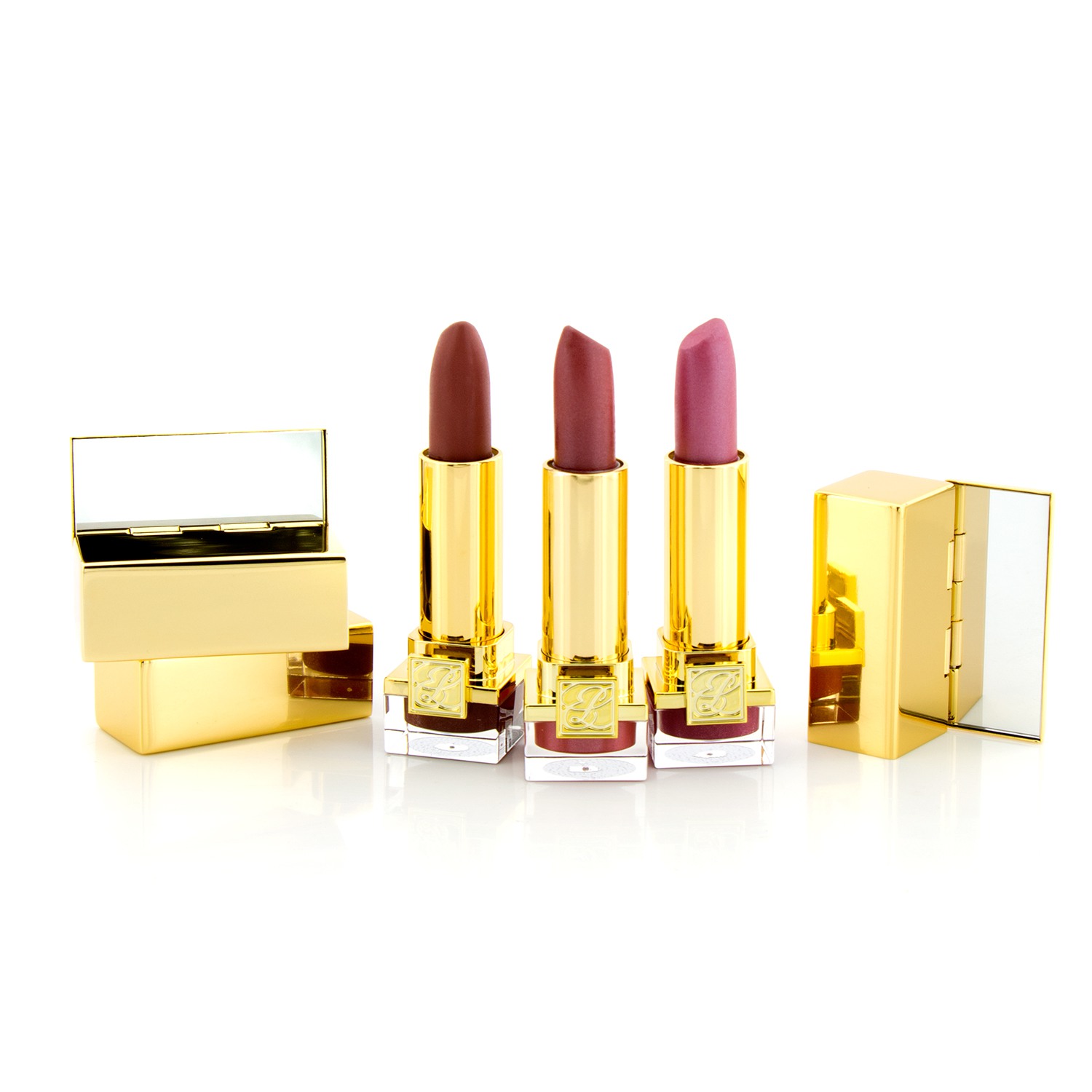 Estee Lauder Travel Exclusive 3 Pure Color Long Lasting Lip Jewels: 3x Mini Lipstick ( 3x2.5g/0.08oz