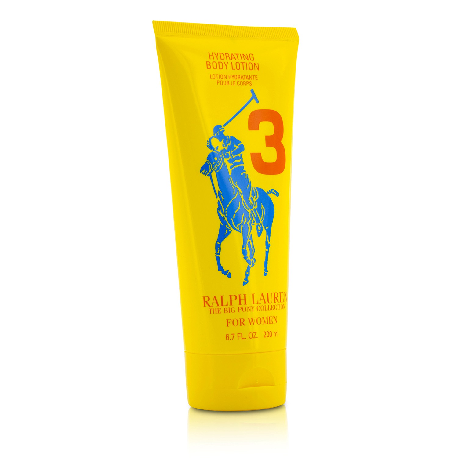 Ralph Lauren Big Pony Collection For Women #3 Yellow Hydrating Body Lotion (Unboxed) 200ml/6.7oz