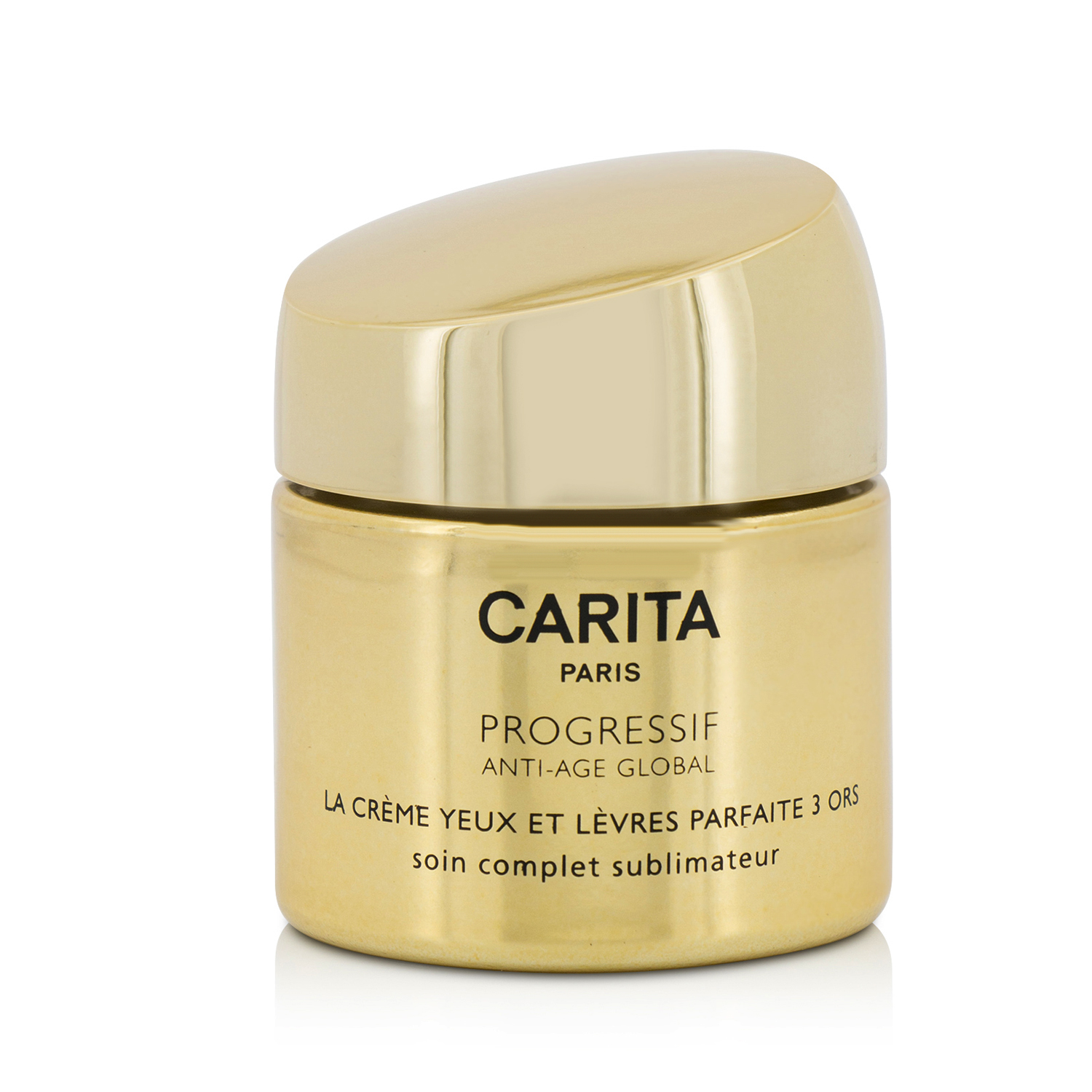 Carita ثلاثية كريم مثالية مضادة للشيخوخة Progressif للعيون والشفاه 15ml/0.47oz