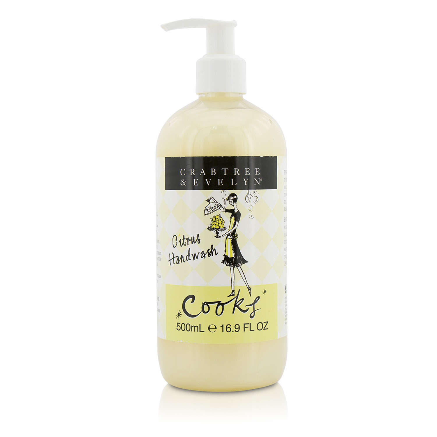 Crabtree & Evelyn Cooks Citrus Hand Wash 500ml/16.9oz