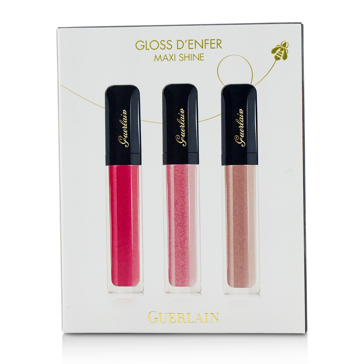 Guerlain Gloss D'enfer Maxi Shine Intense Colour & Shine Lip Gloss Trio: 3x Lip Gloss ( 3x7.5ml/0.25oz