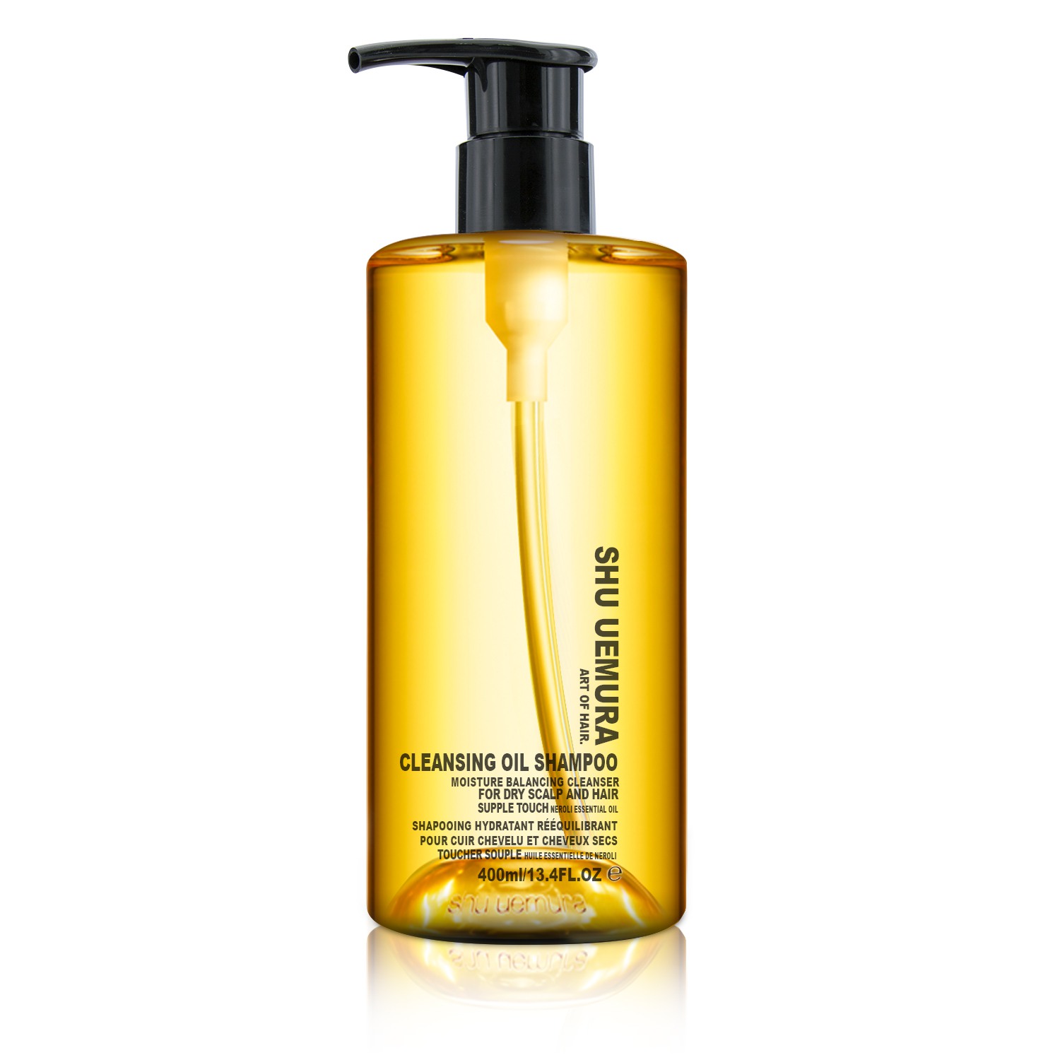 Shu Uemura Təmizləyici Yağ Şampunu Nəm Balanslaşdırıcı Təmizləyici (Supple Touch - Quru Baş Dərisi və Saçlar) 400ml/13.4oz