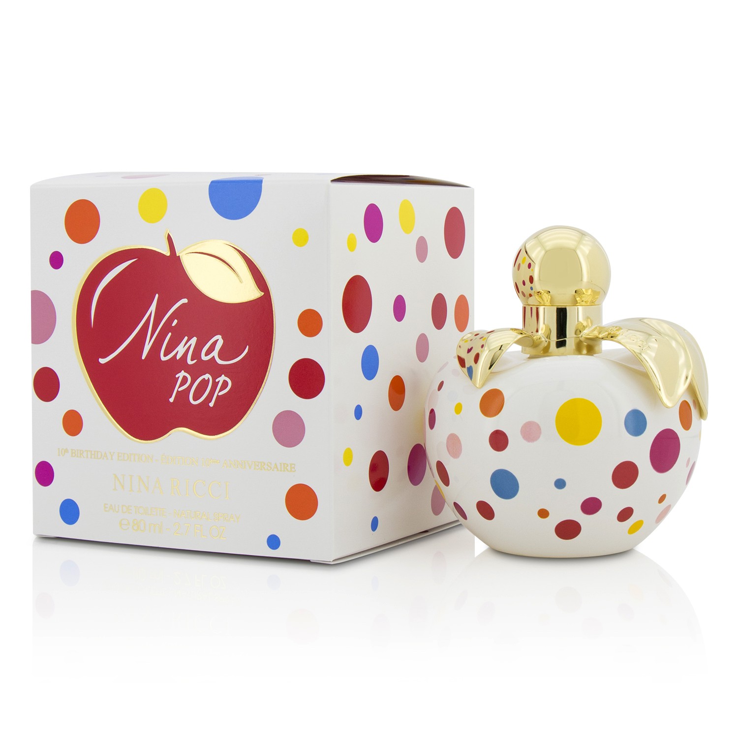 Nina Ricci Nina Pop ماء تواليت سبراي (دفعة الذكرى العاشرة) 80ml/2.7oz